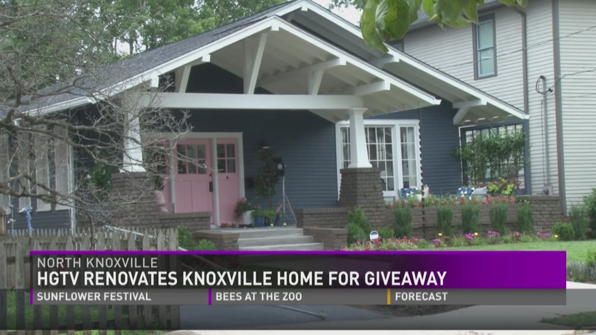 North Knoxville home part of the HGTV Urban Oasis giveaway.