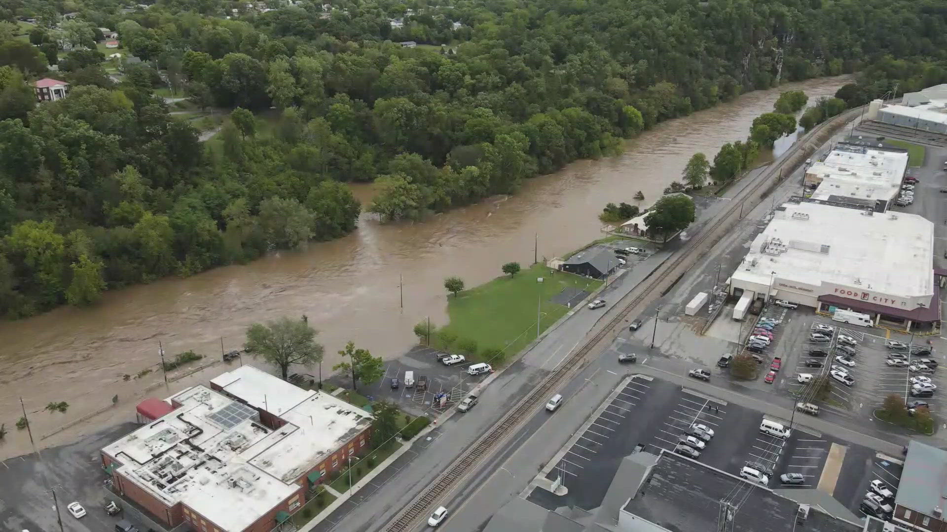 The Tennessee Valley Authority worked with their counterparts in North Carolina during those tense hours as the floodwaters rose higher and higher.