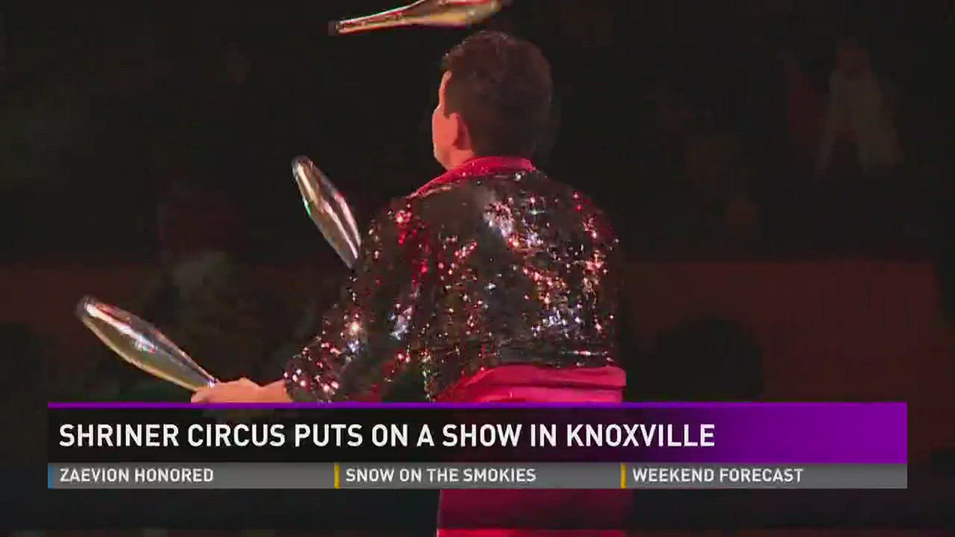 Oct. 21, 2016: The Kerbela Shriners in Knoxville put on a big show with their annual "Shrine Circus" at Thompson Boling arena.