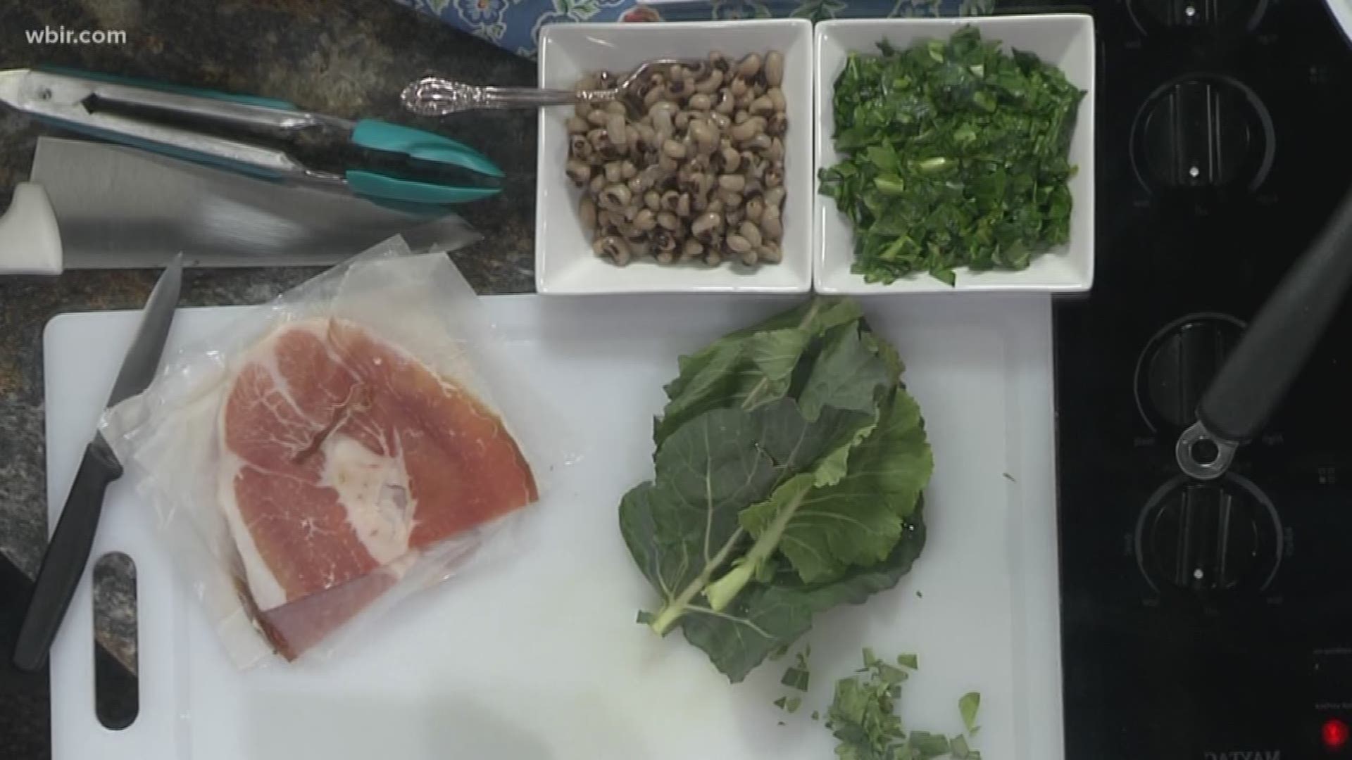 Amy Campbell, host of The Tennessee Farm Table (WDVX & Podcast) shows how to make Smoky Mountain Sushi with Benton's ham and local greens and black eyed peas. For more on Amy's show, visit tennesseefarmtable.com. Jan 24, 2019-4pm