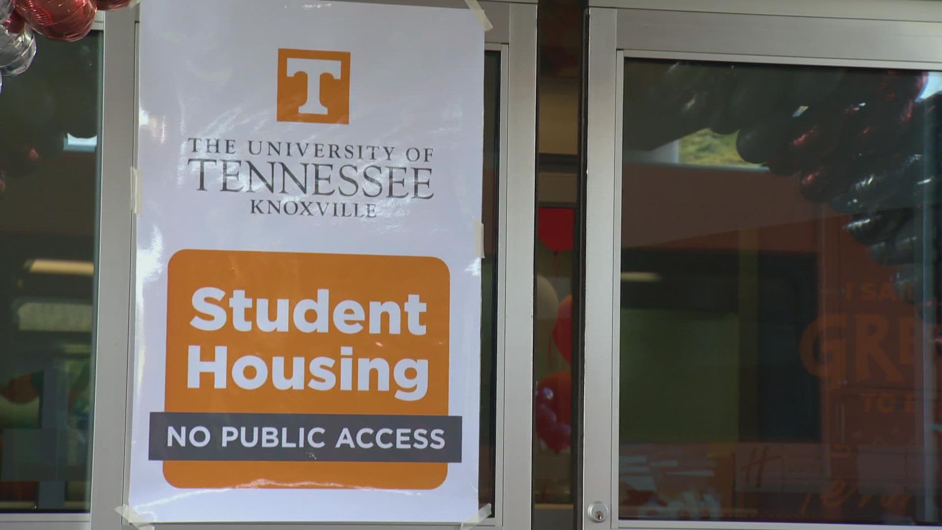 The University of Tennessee is welcoming its largest student body ever, but it doesn't have enough housing on campus for everyone who wants to live there.