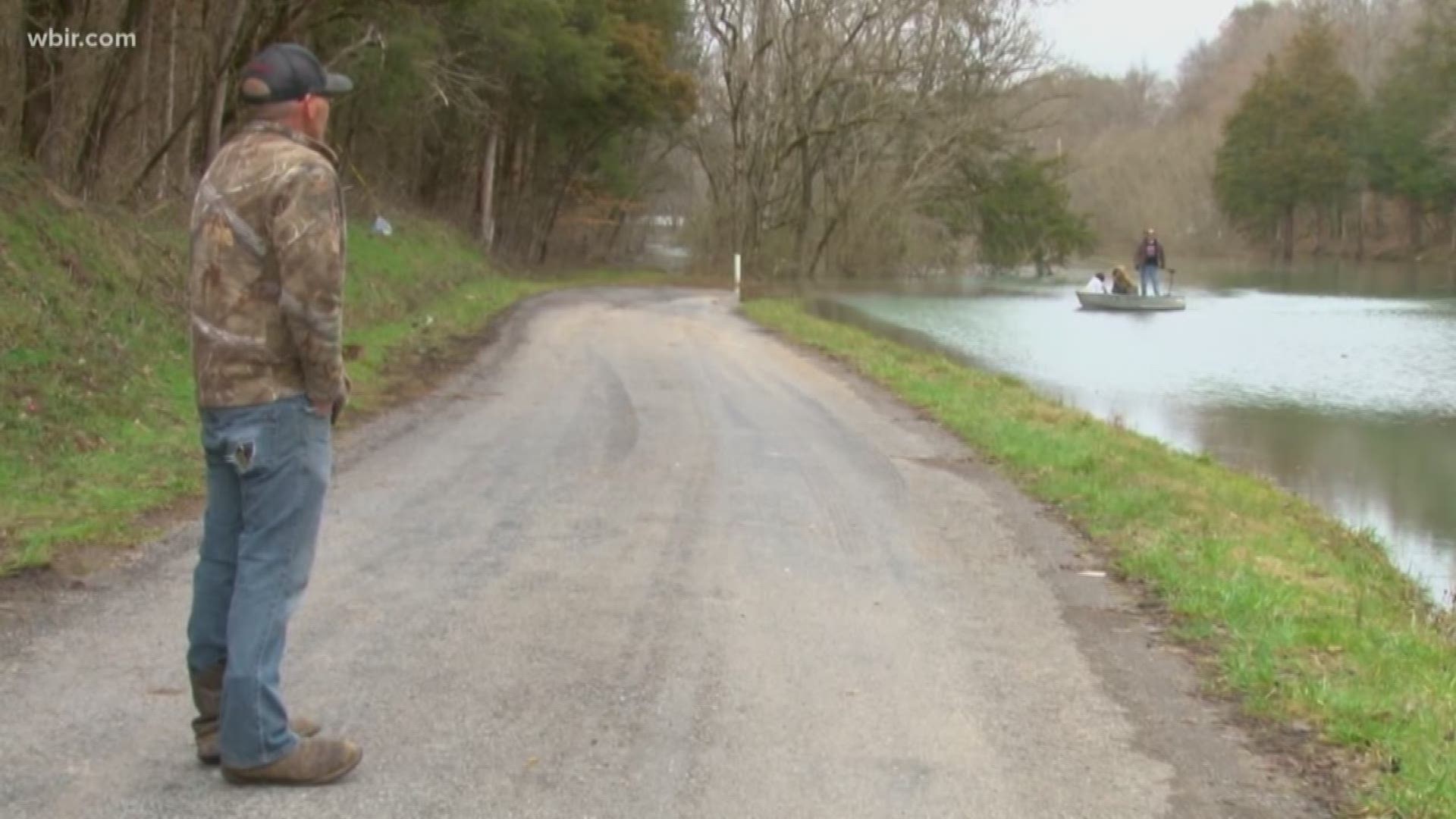 Flooding is so bad in parts of Union County people are forced to use boats to get to their homes. The banks of Norris Lake overflowed after heavy rain led to flooding more than a week ago.