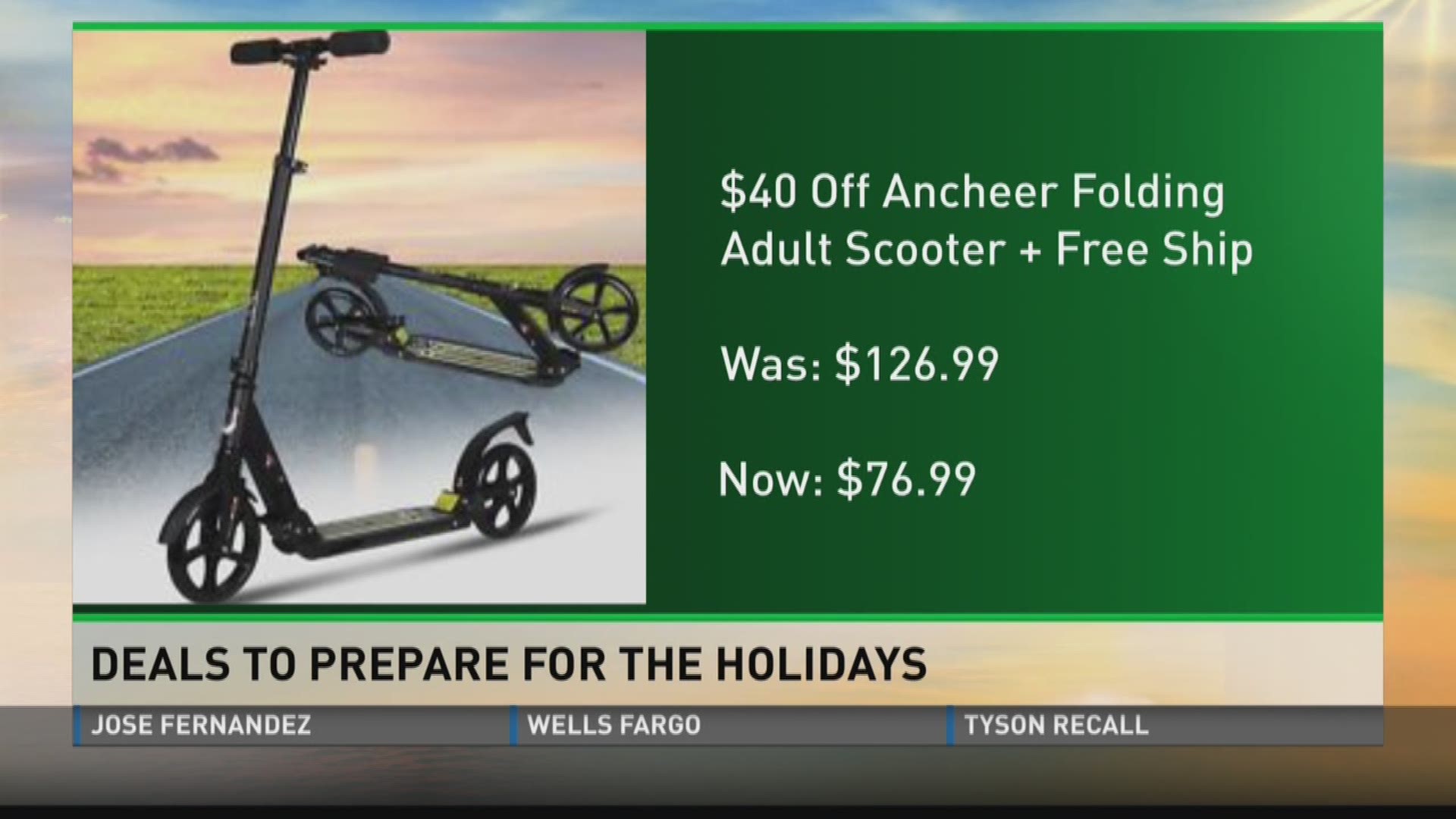 Money man Matt Granite features deals on how to save ahead of the holiday season.