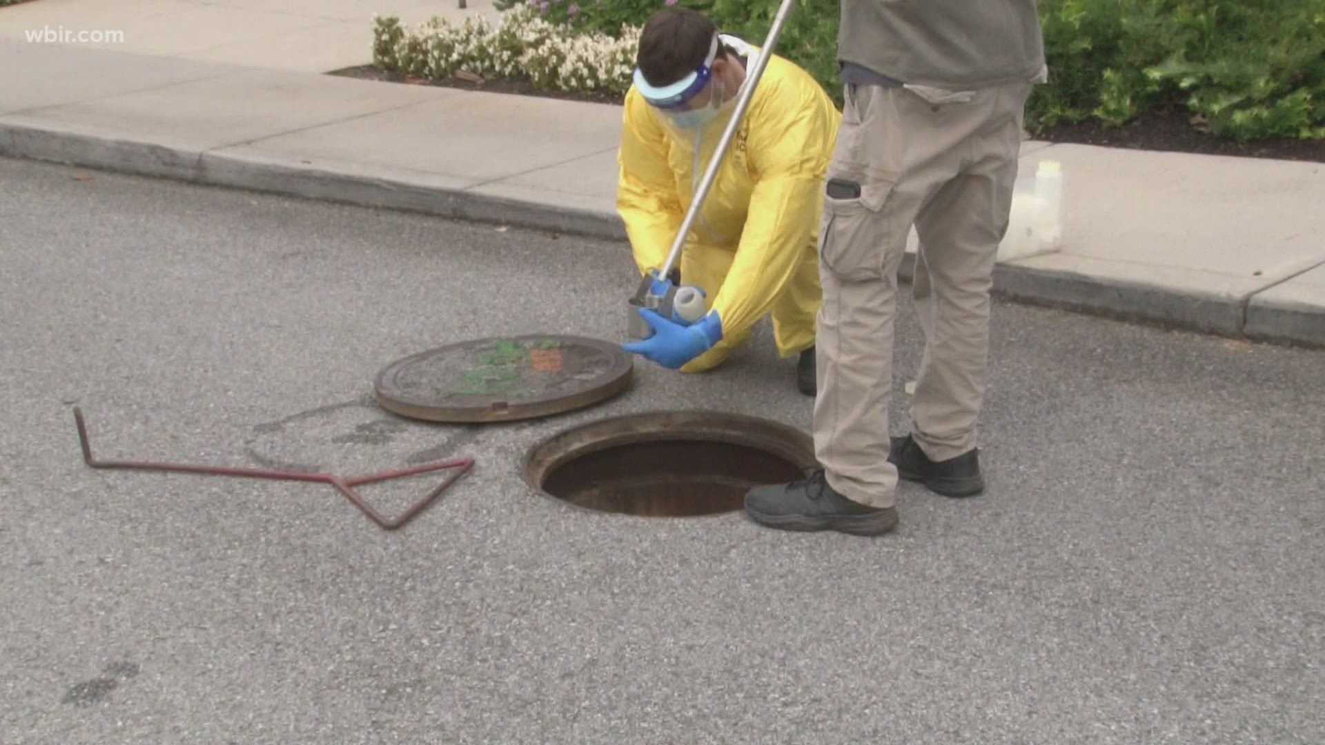 The University of Tennessee has a three-pronged testing approach for COVID-19, and it begins at the bottom with wastewater pulled from sewers underneath UT dorms.