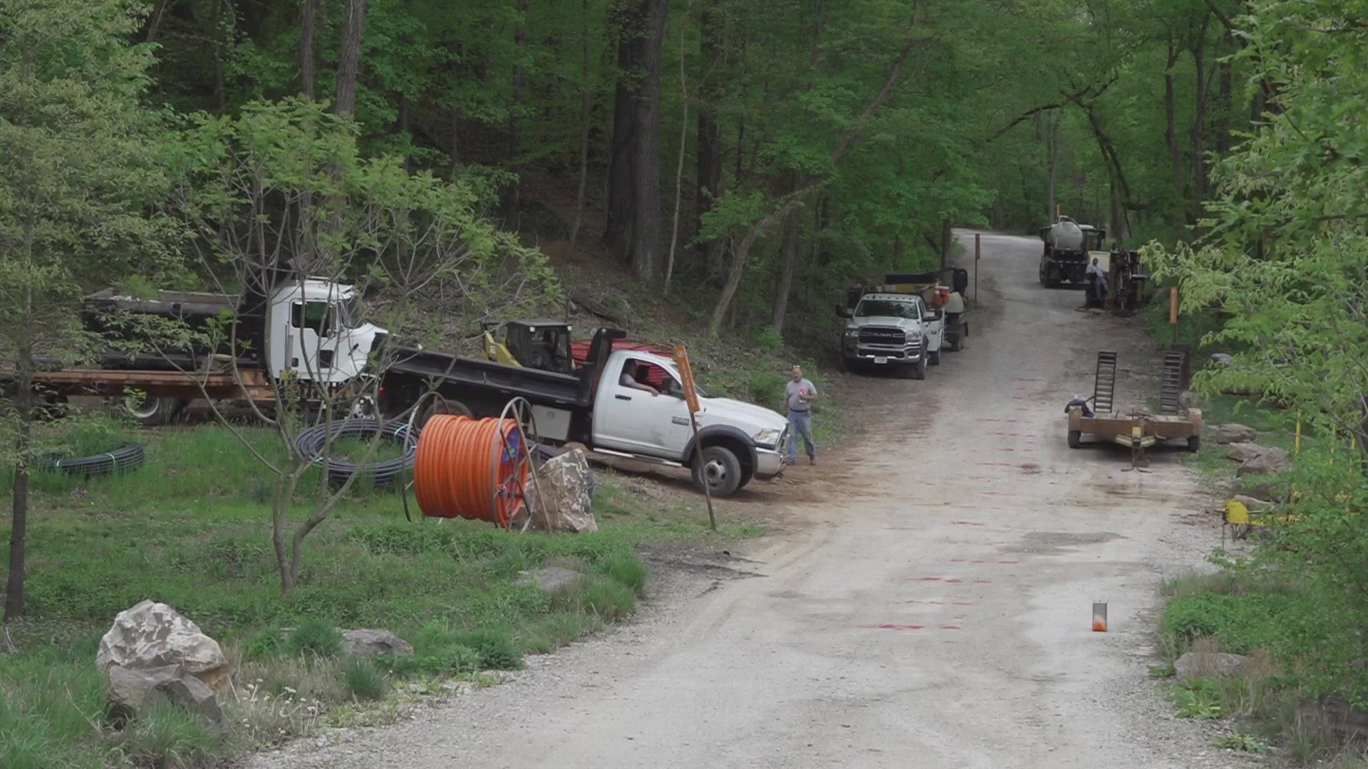 The city of Knoxville said the quarry lake will remain closed as it works on new restrooms, changing rooms, and floating platforms in the lake.