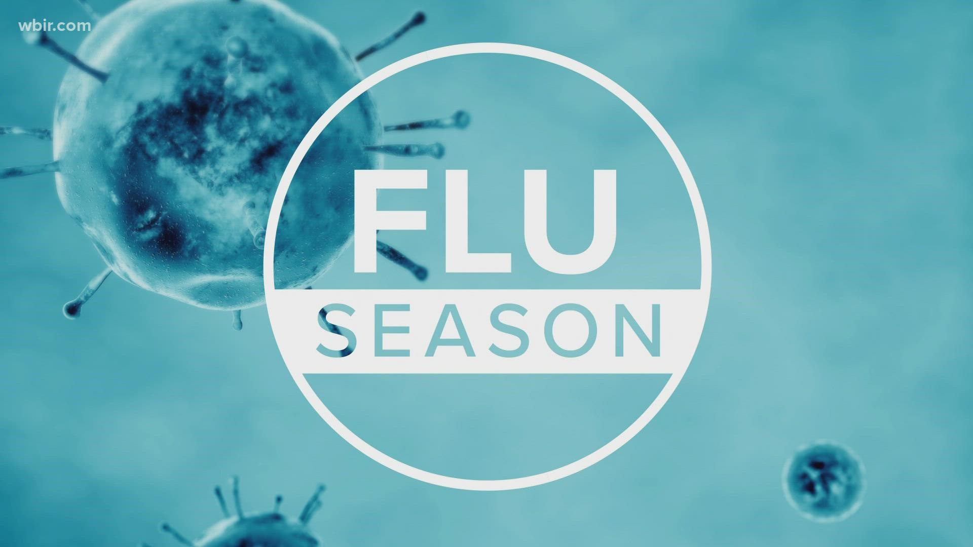 According to the CDC, on average, flu cases rise between the months of December and February. This year, flu season arrived a little bit earlier.