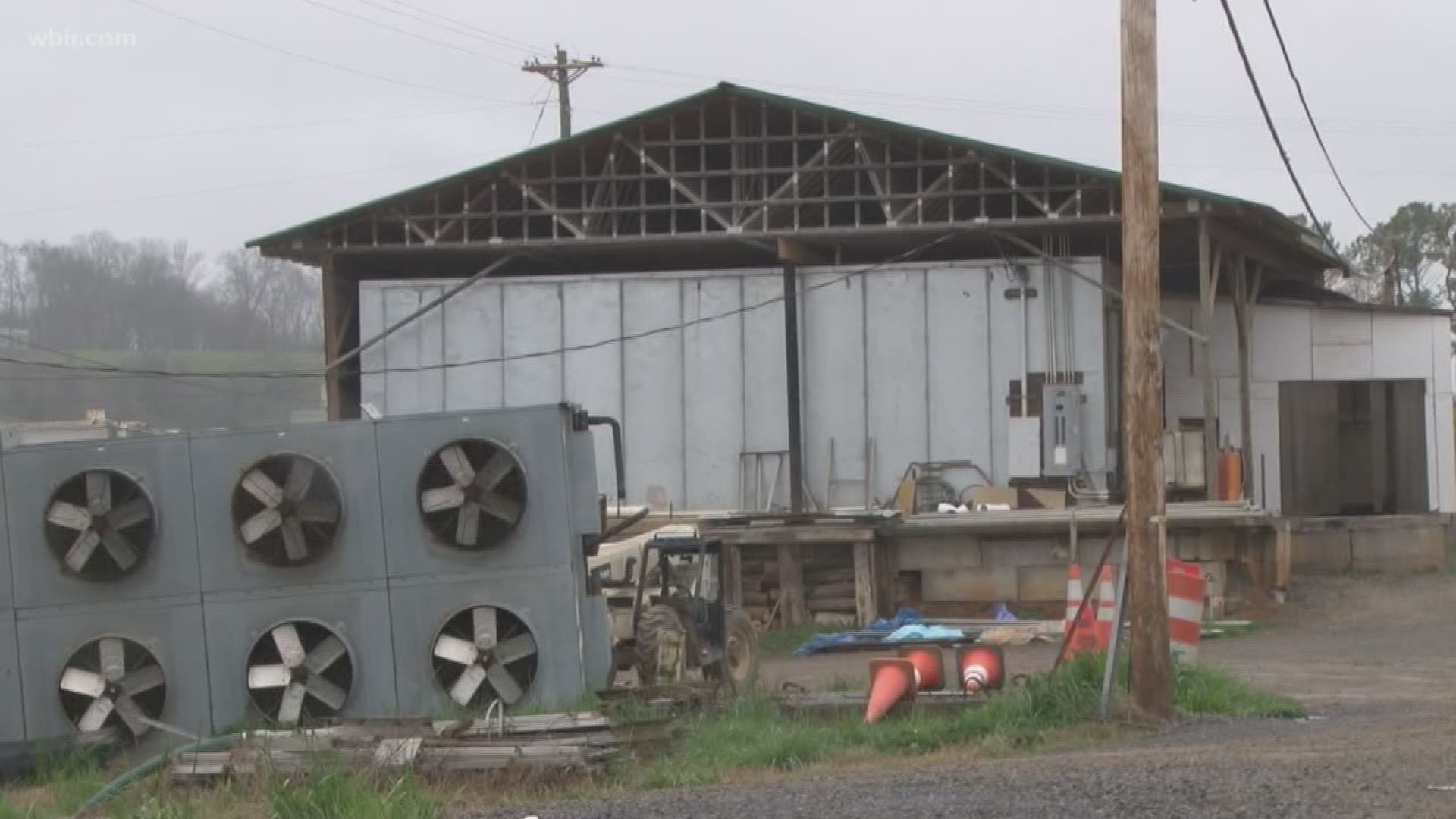 A Grainger County family says they're upset no one told them about a meat packing plant may have contaminated ground water.