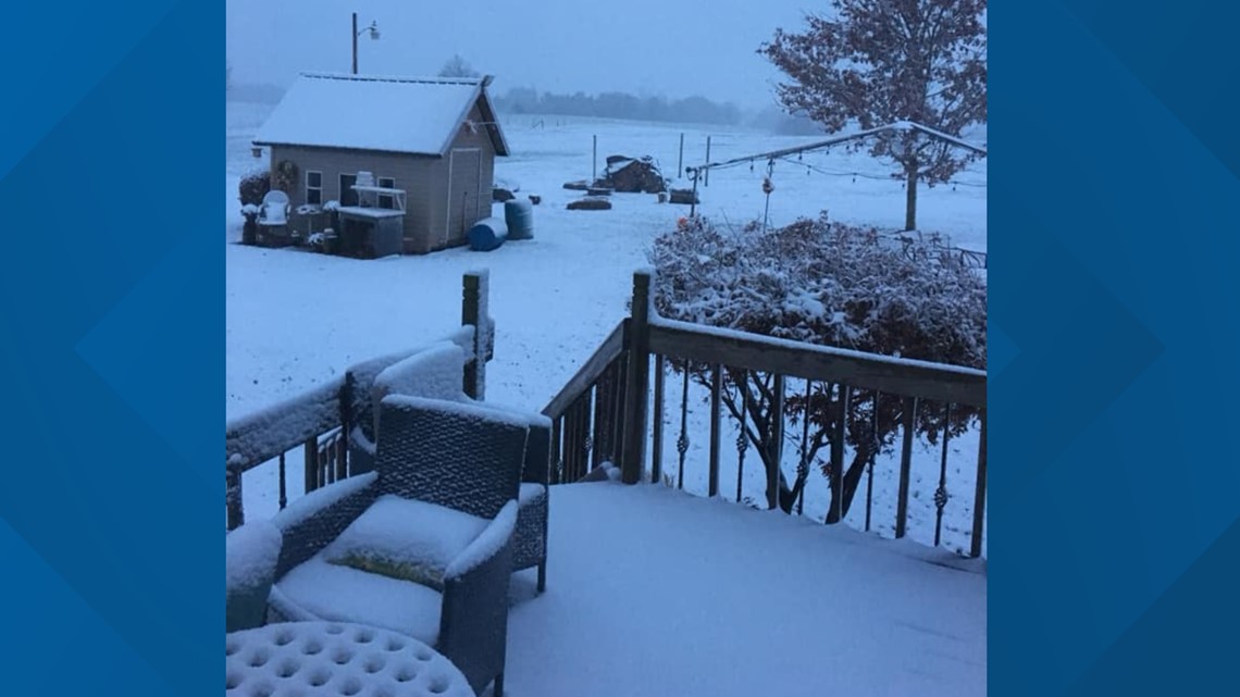 PHOTOS Snowy day in East Tennessee