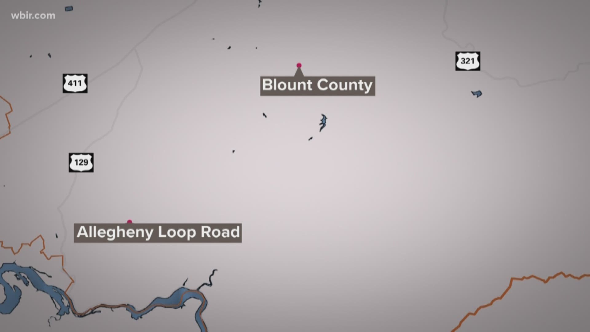 The Blount County Sheriff's Office says it happened near Allegheny Loop Road in Maryville around 3:30.