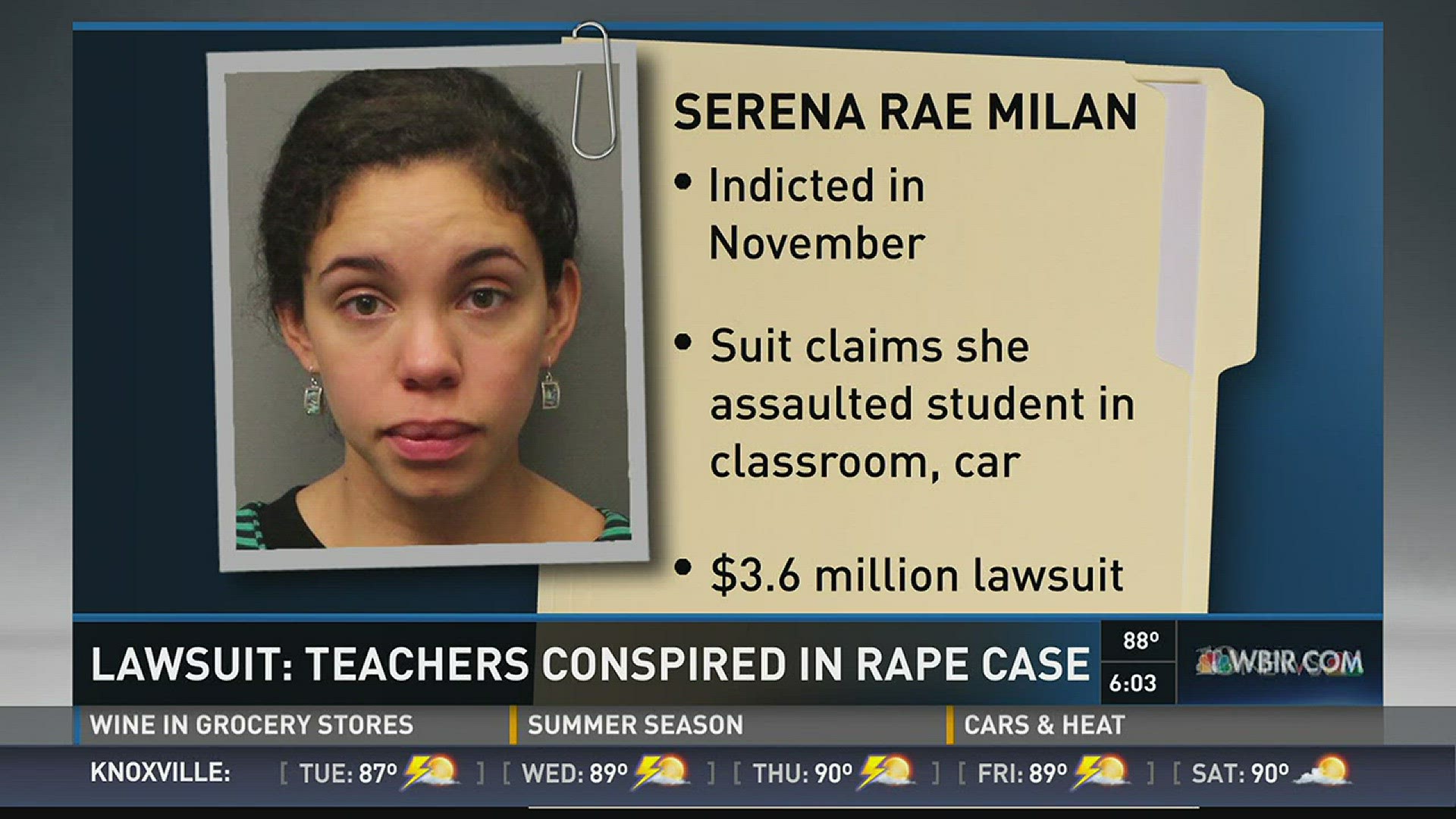 Class Teacher Rape Sex Videos - Lawsuit: 2 teachers conspired so 1 could have sex with student | wbir.com