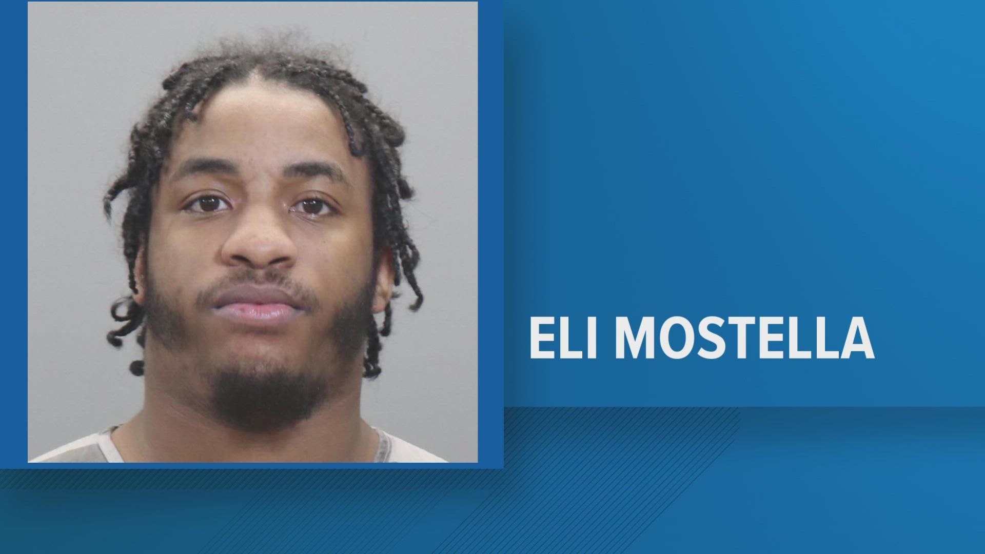 Knoxville police arrested Eli Mostella and he was charged with first-degree murder, aggravated robbery and more.