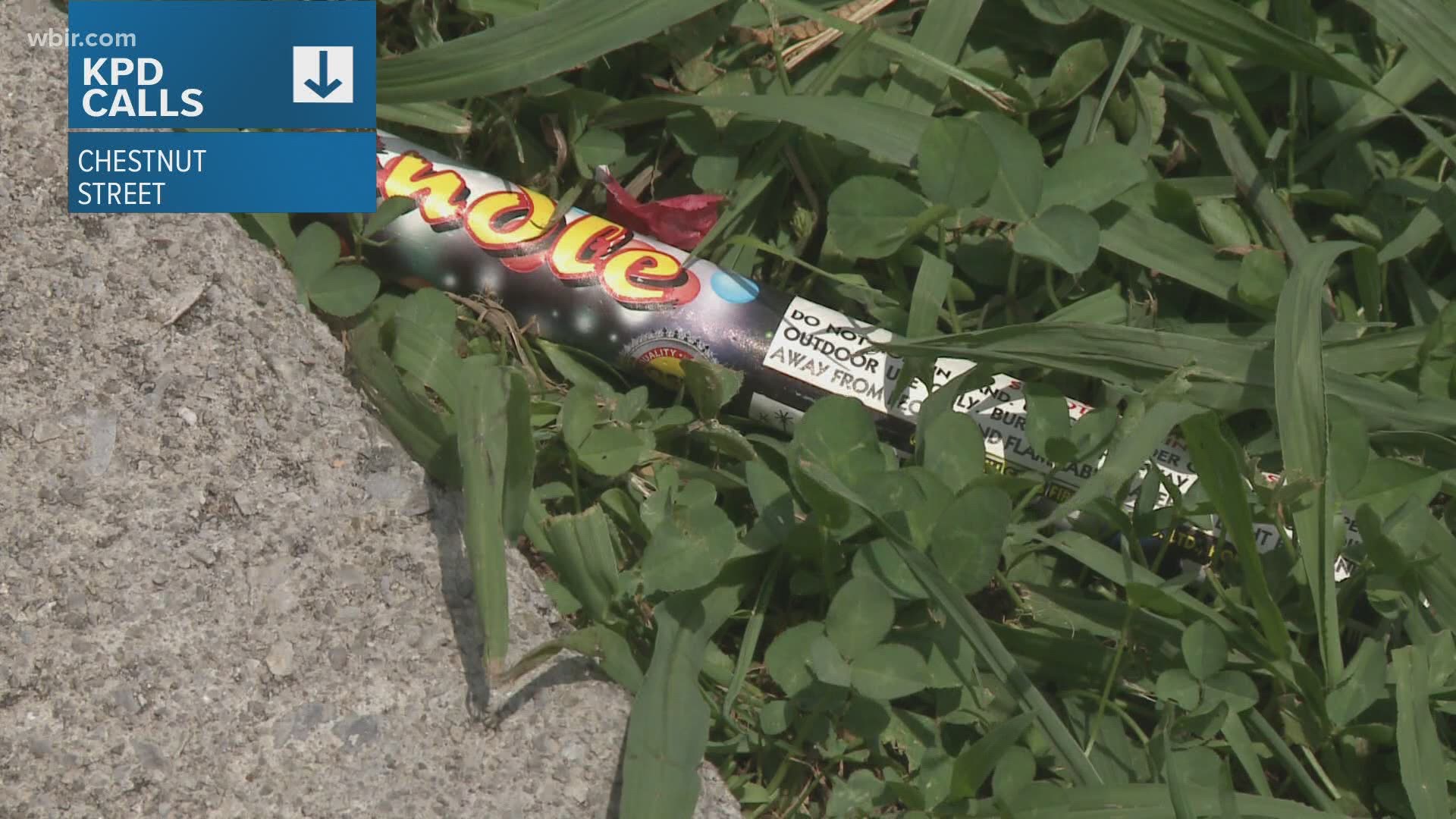 Knoxville authorities are looking into several reports of illegal fireworks this holiday weekend.