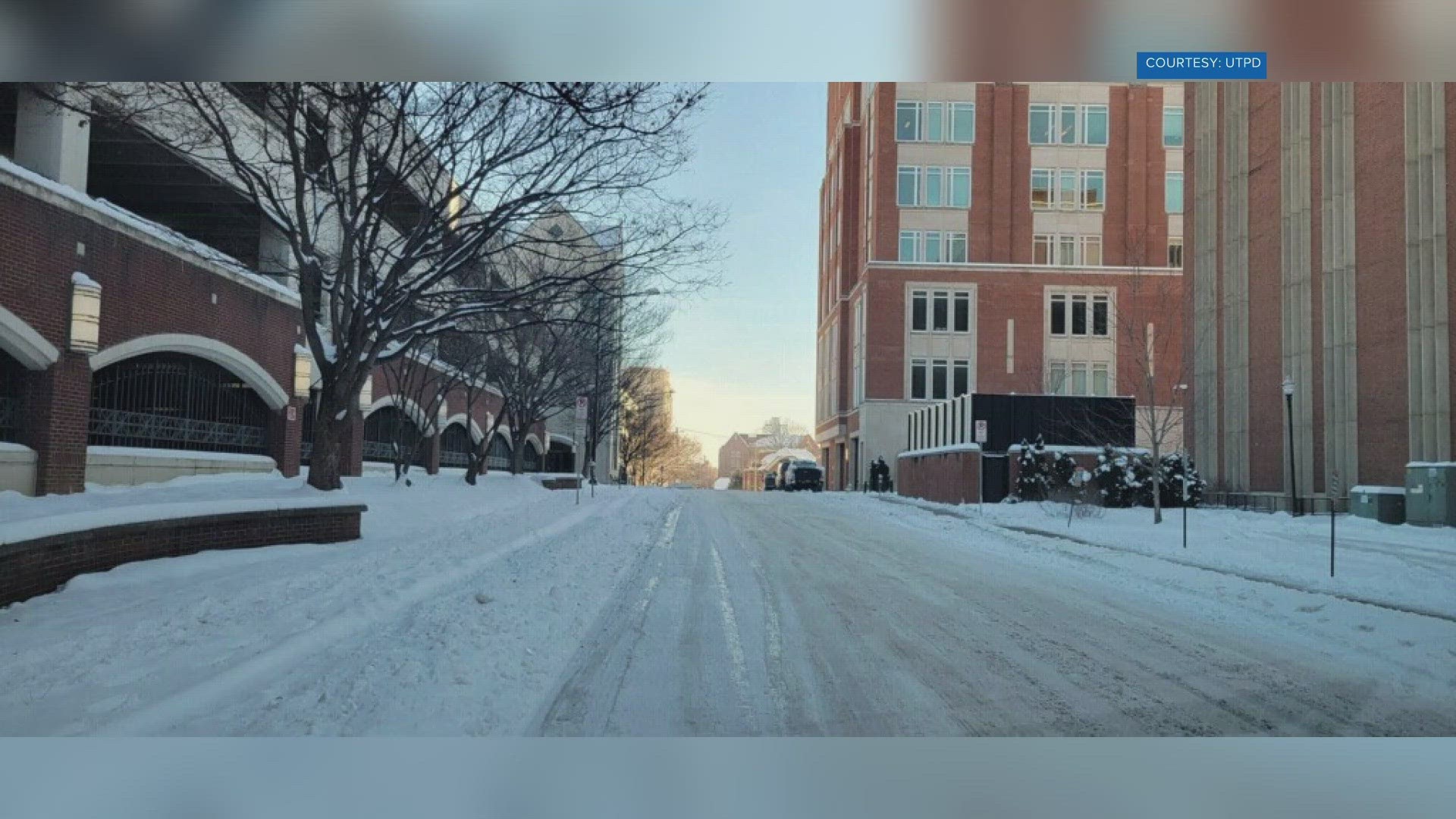 Students are expected to move in for the spring semester tomorrow. We've reached out to find out if that is still happening.