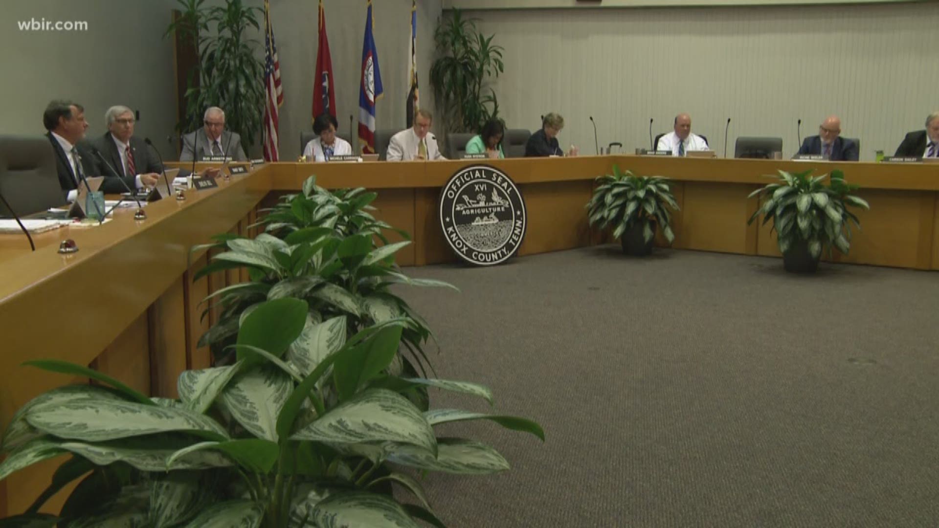 The Knox County commission passed a resolution denouncing the threats of violence against any group of citizens.