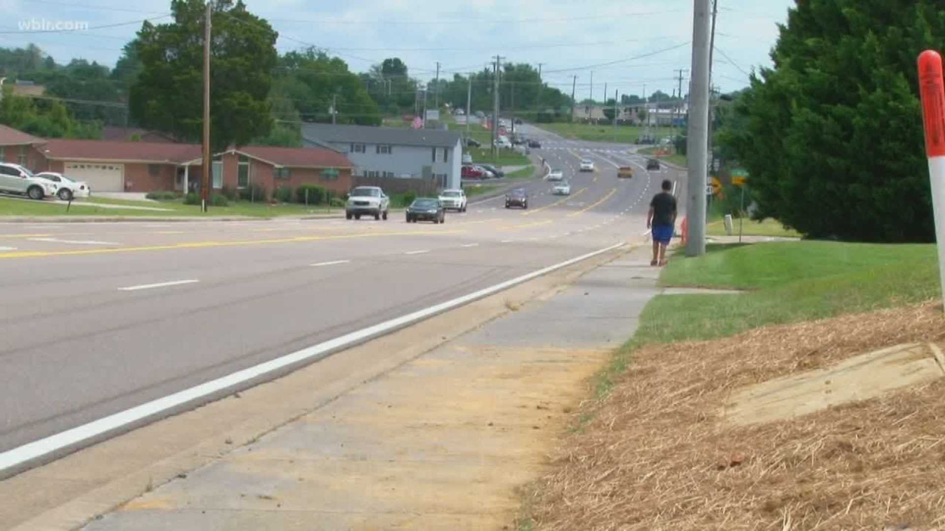 A Knox County mother is concerned about her son's mile-long walk to school after she learned he is no longer eligible for the bus.