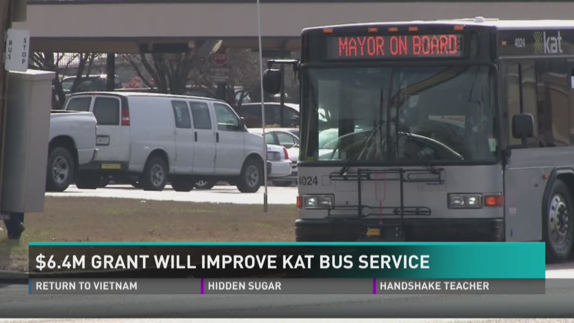Mayor Madeline Rogero announced a $6.4 million grant to help transit and traffic flow along North Broadway.