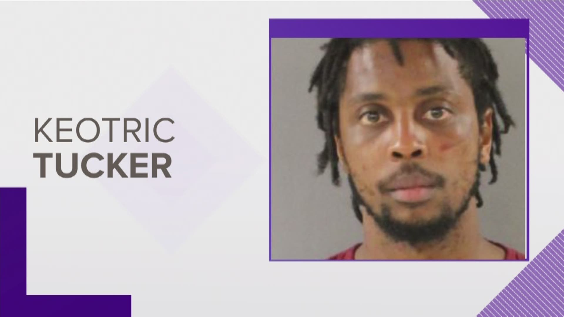 Knoxville police say a man tried to tie a woman's dreadlocks to the lid of a smoker before hurting their baby.