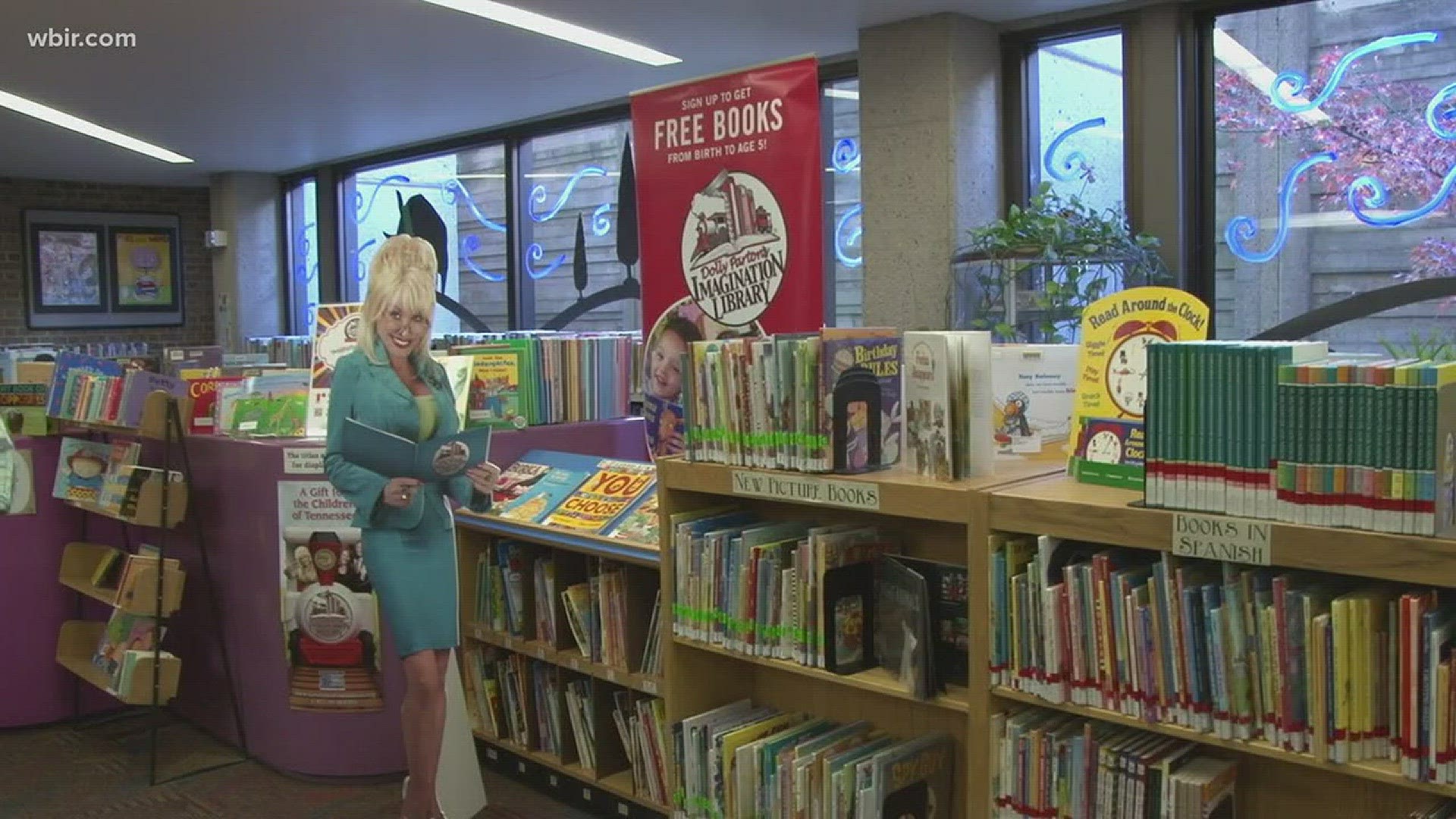 Feb. 20, 2018: Dolly Parton's Imagination Library is donating its 100 millionth book to the Library of Congress.
