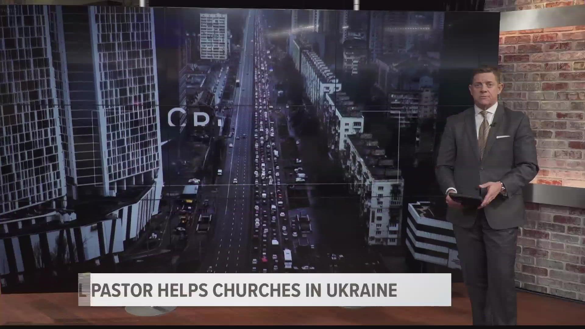 Dr. Jim Coffield in Knoxville said the pastors in Lviv are "incredibly brave souls" and he wants to support them.