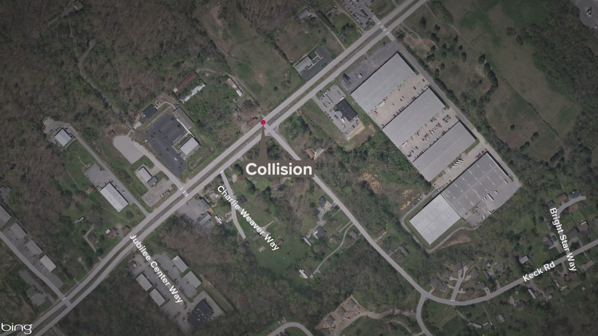 Knoxville police said the truck collided with the scooter as it was pulling out of Keck Road.