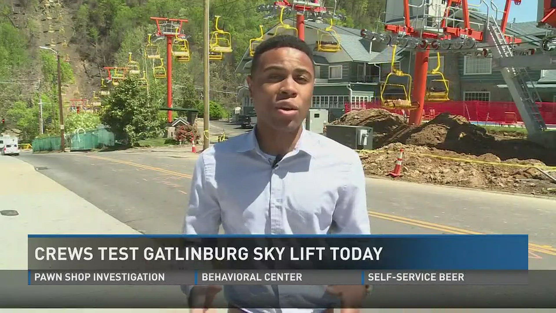 If all goes according to plan, an iconic part of downtown Gatlinburg should be up and running by Memorial Day weekend. (4/26/17 Noon)