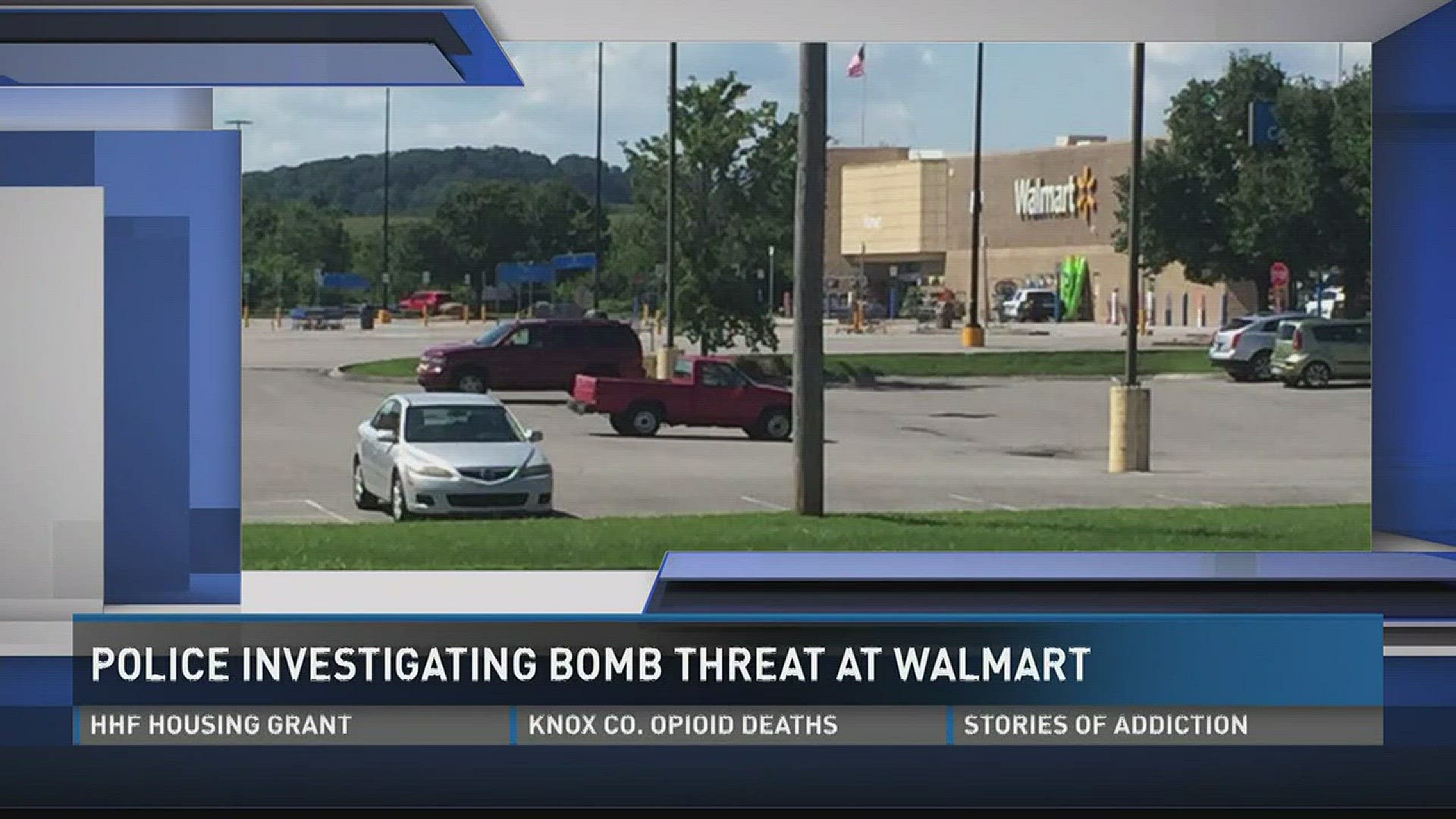 Possible bomb threat at Jefferson City Walmart.