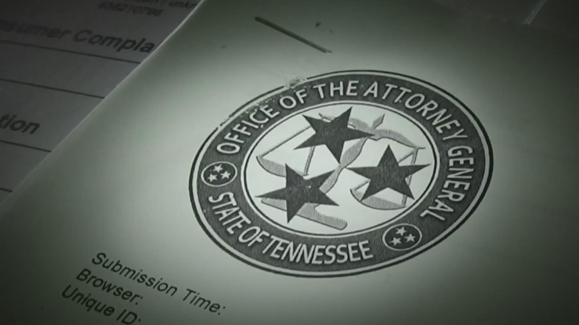 The state this week sought a restraining order against the firm in federal court.