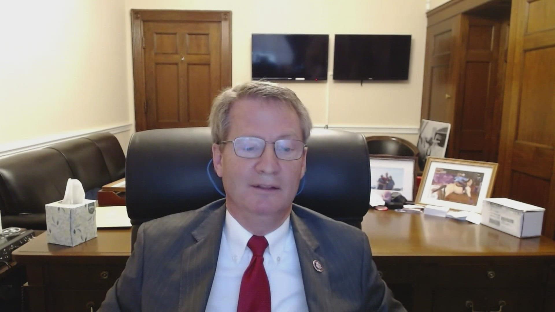 Burchett said he believed grandfathering the rule into place is the only way for it to work, so current members of Congress would not have a term limit.