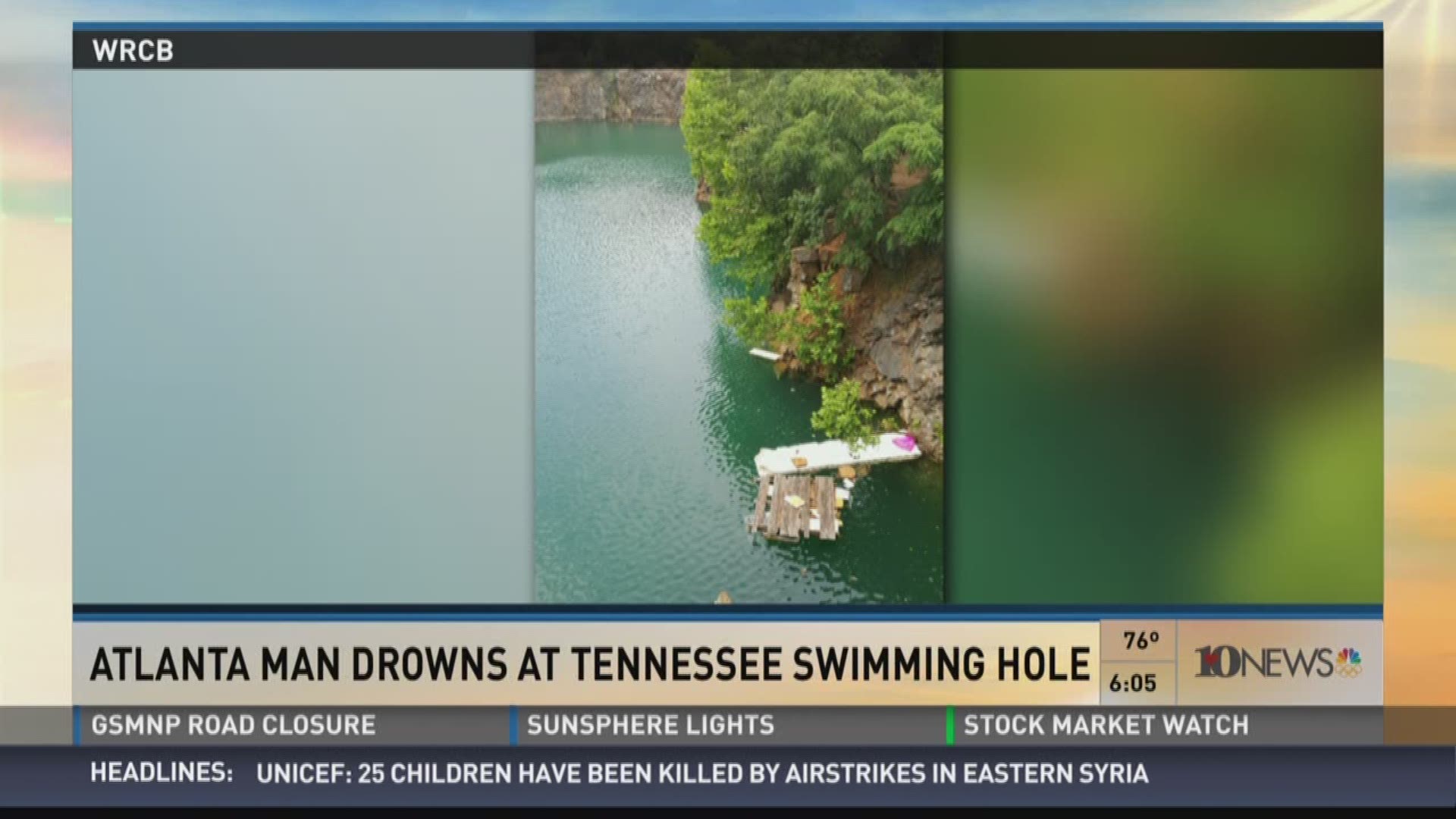 A 25-year-old Atlanta man drowned at Blue Cove Hideaway.