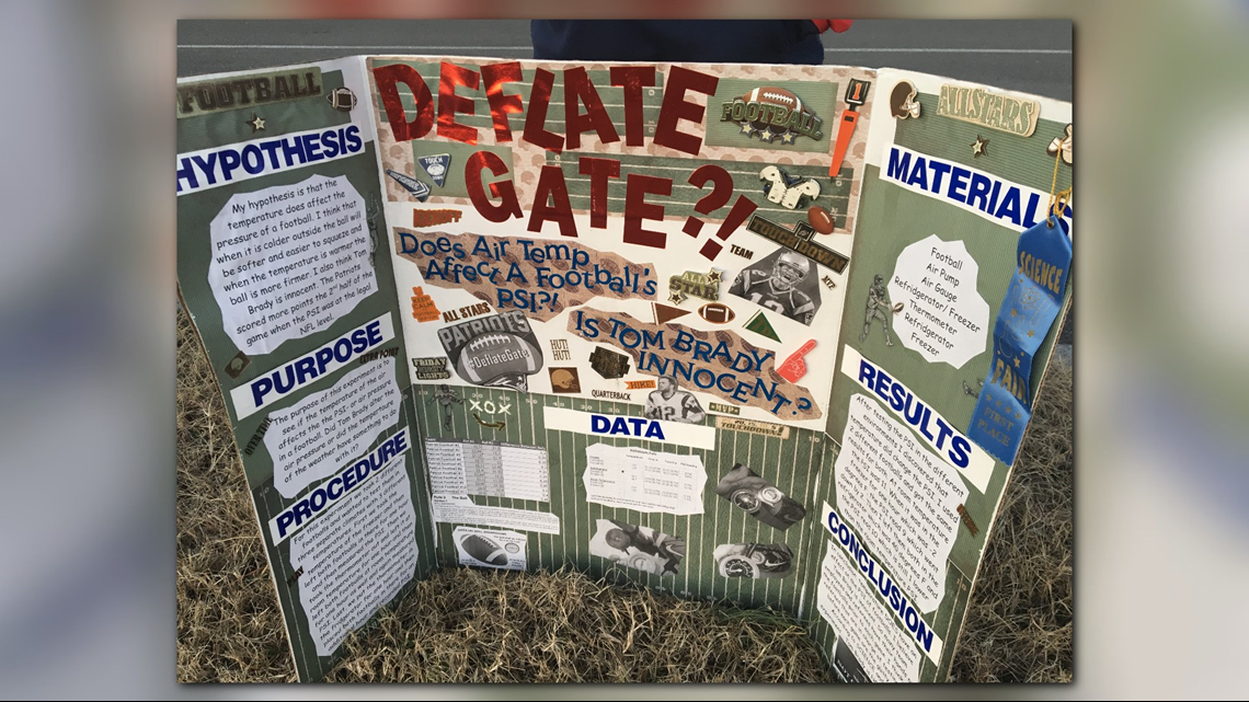 A 10-year-old kid won a science fair by proving Tom Brady is a cheater