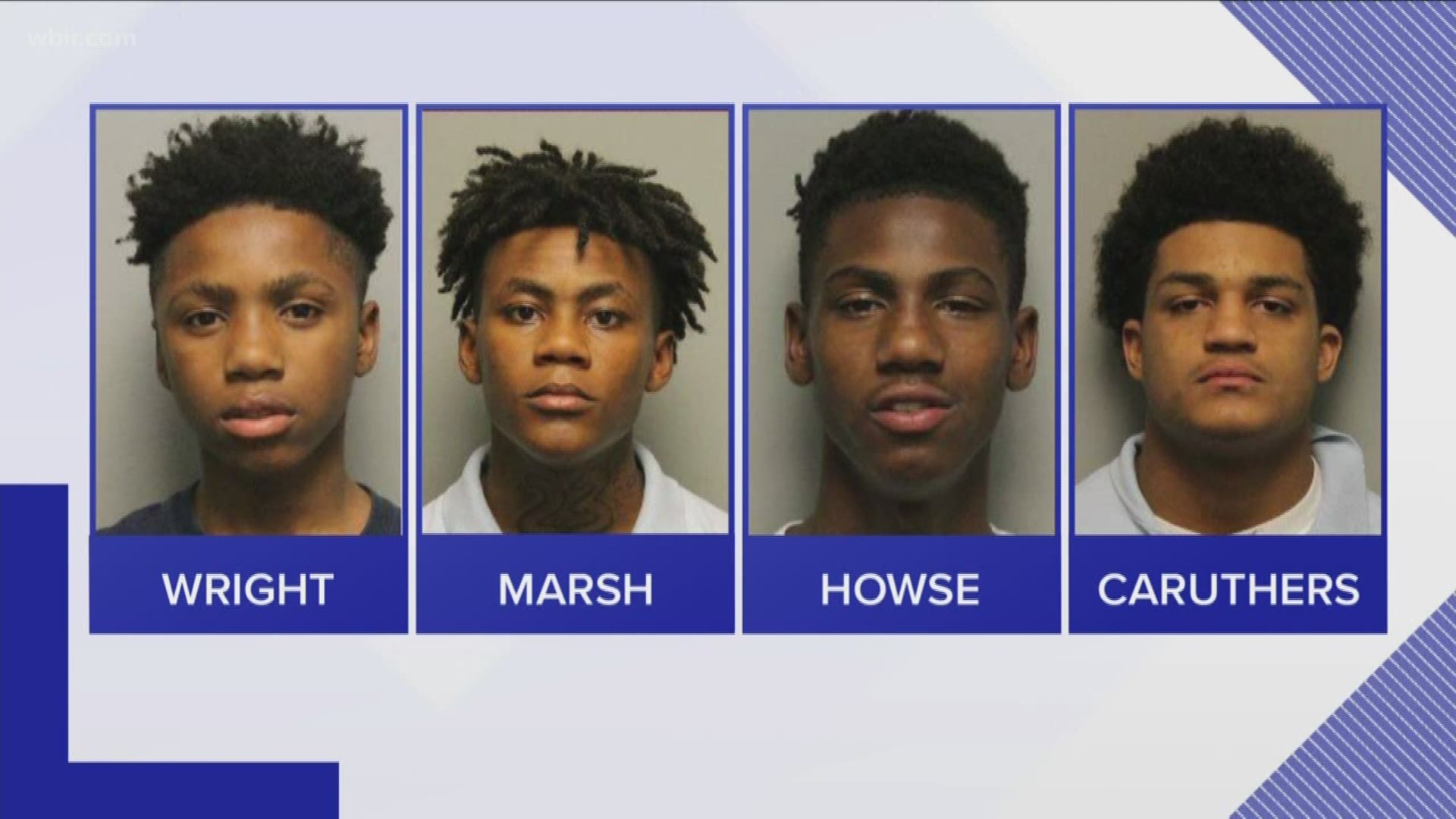 Four employees of the Juvenile Detention Facility in Nashville where four teens escaped are now suspended.