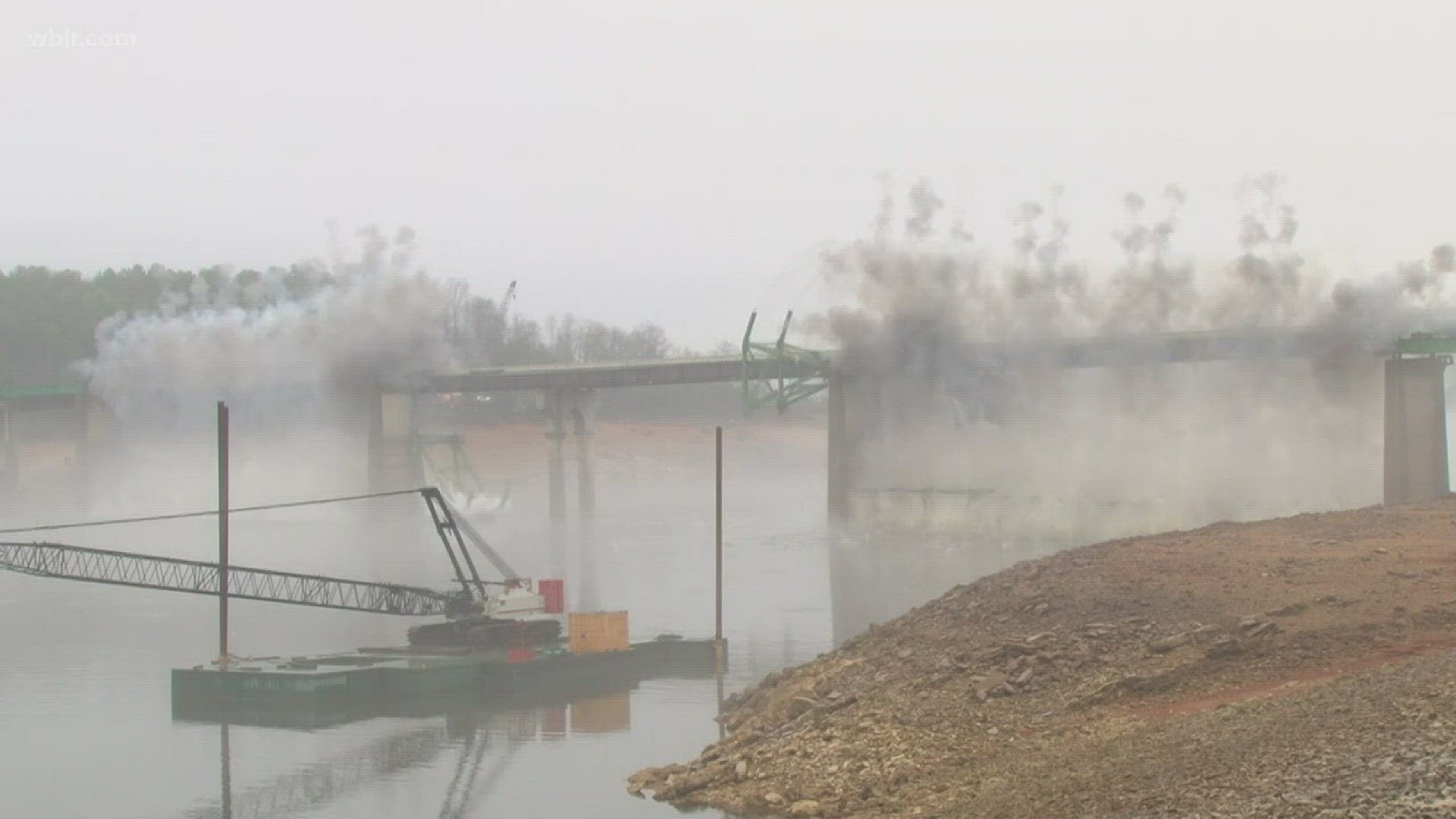 The town of Dandridge lost a 70-year-old fixture with the demolition of the Green Bridge.
