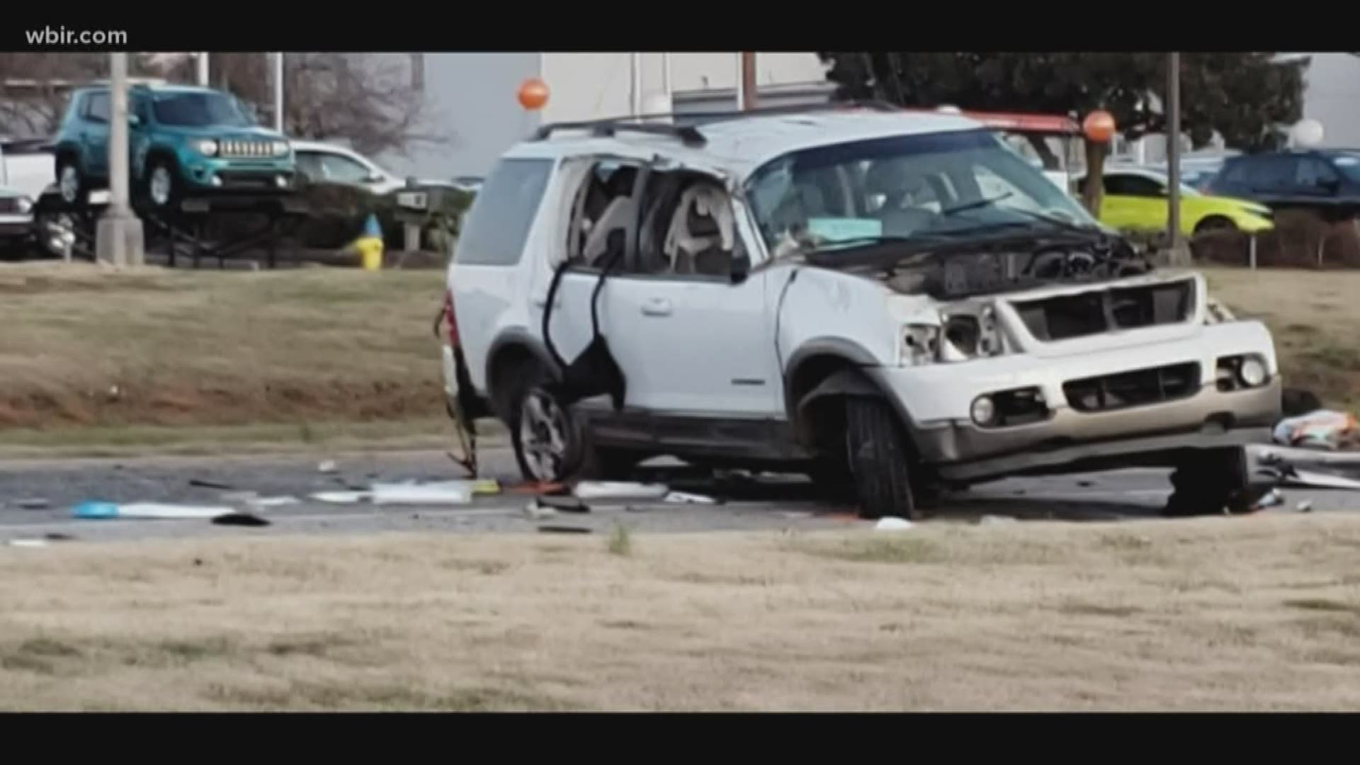 The Alcoa Police Department has identified those involved in the crash at Alcoa Highway at Buick Drive Saturday morning.