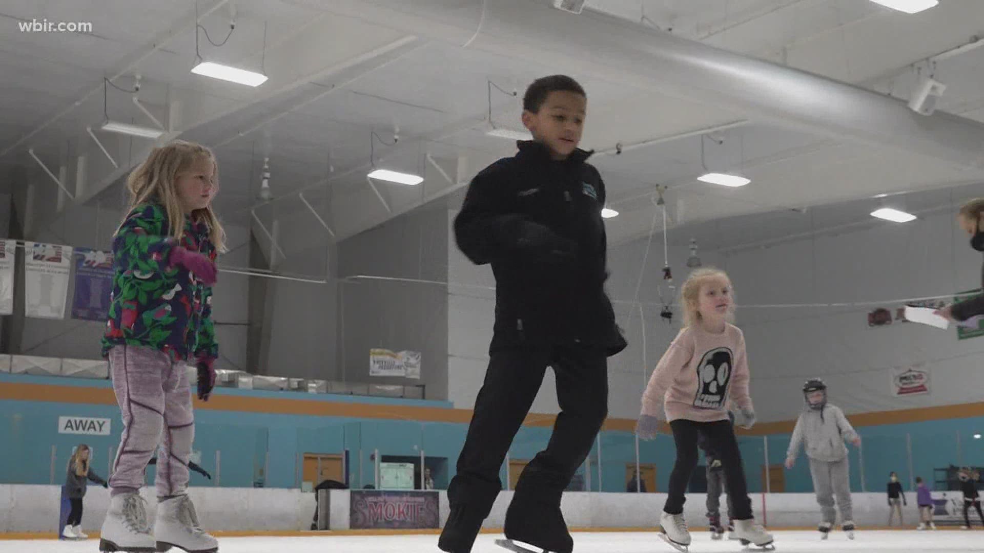 Louis Fernandez introduces us to an ice skater named Campbell. All he knows is how to get up off the ice again and again -- no matter what.