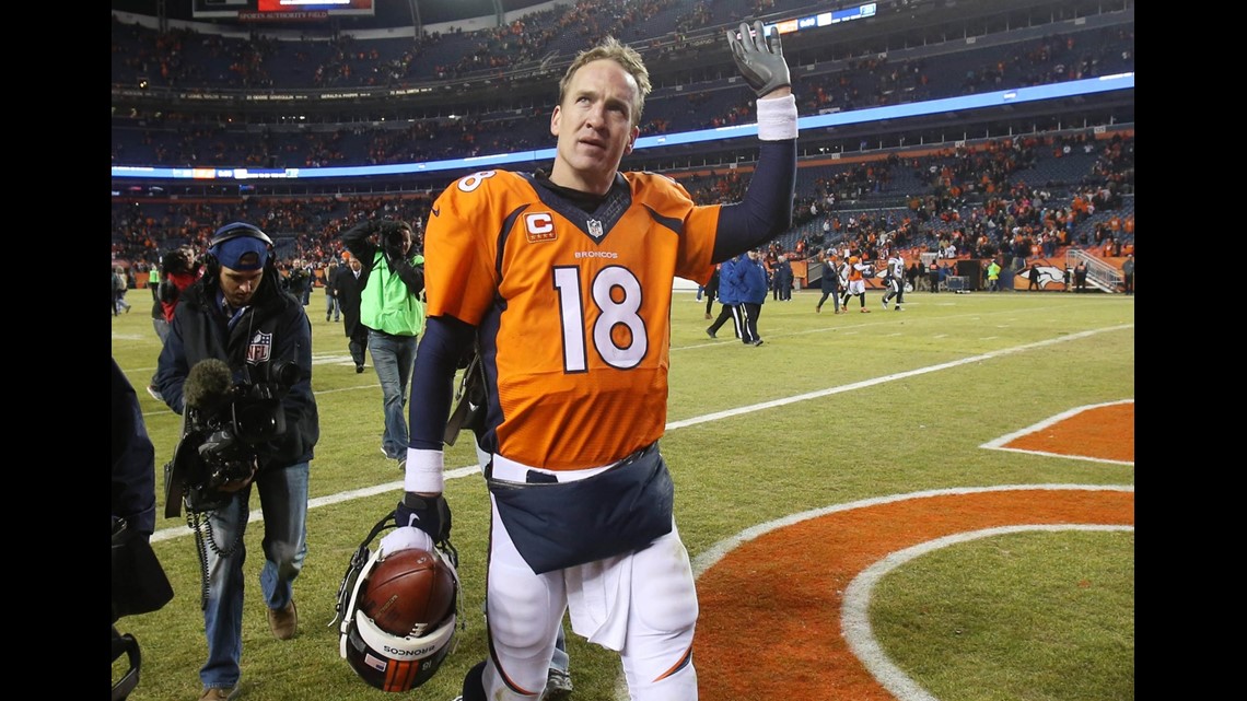 Peyton Manning Leads Denver Broncos To AFC's Top Spot In Nike