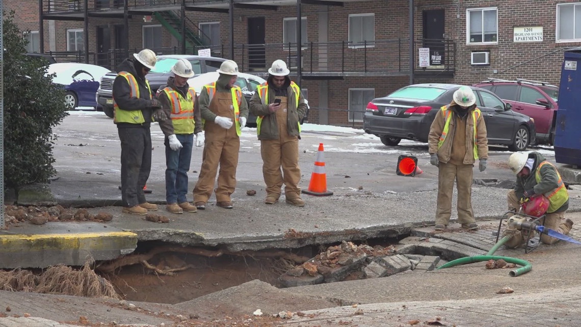 KUB addresses multiple water main breaks in Knoxville, says they happen during very cold weather