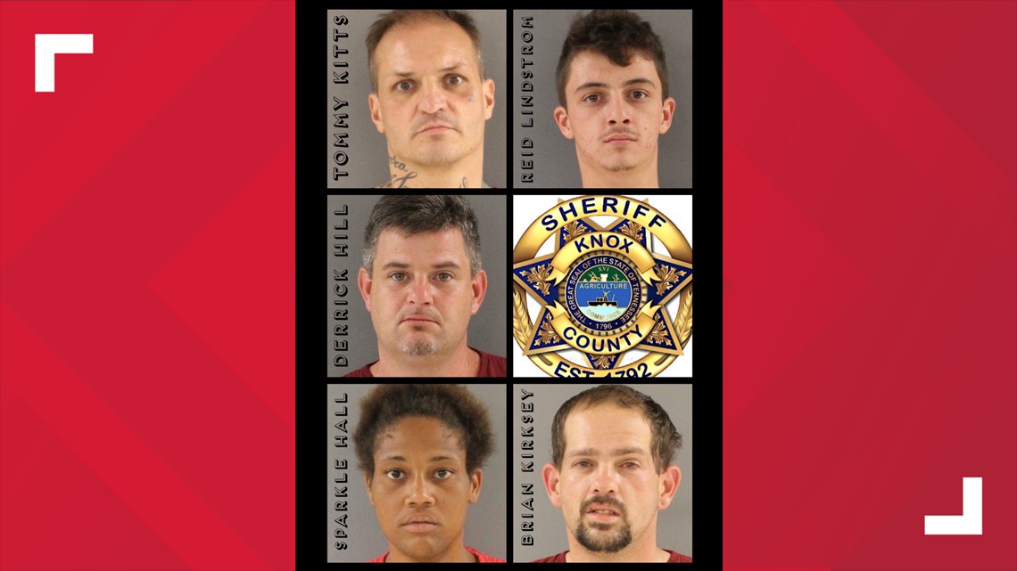 KCSO arrests five suspected of stealing 13,000+ in a string of Home