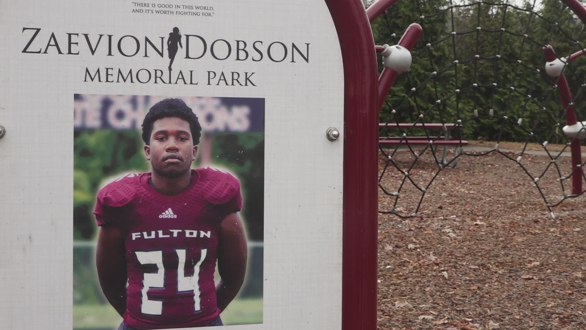 Zaevion Dobson died shielding his friends from gunfire in 2015. He was 15 years old at the time.