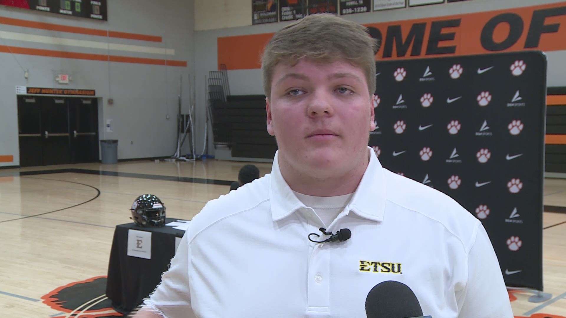 Ballinger will be heading to ETSU. He says a big reason why he loves football is because his father is a coach. It helped make the game a part of him.