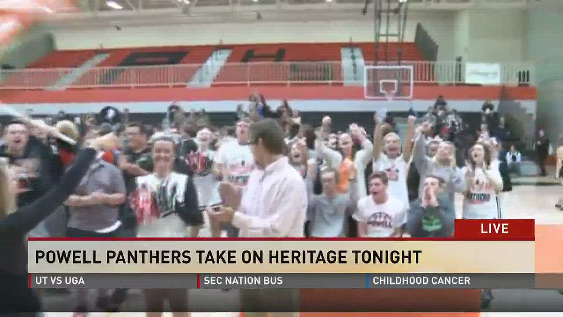 The Powell Panthers take on Heritage on Friday night.