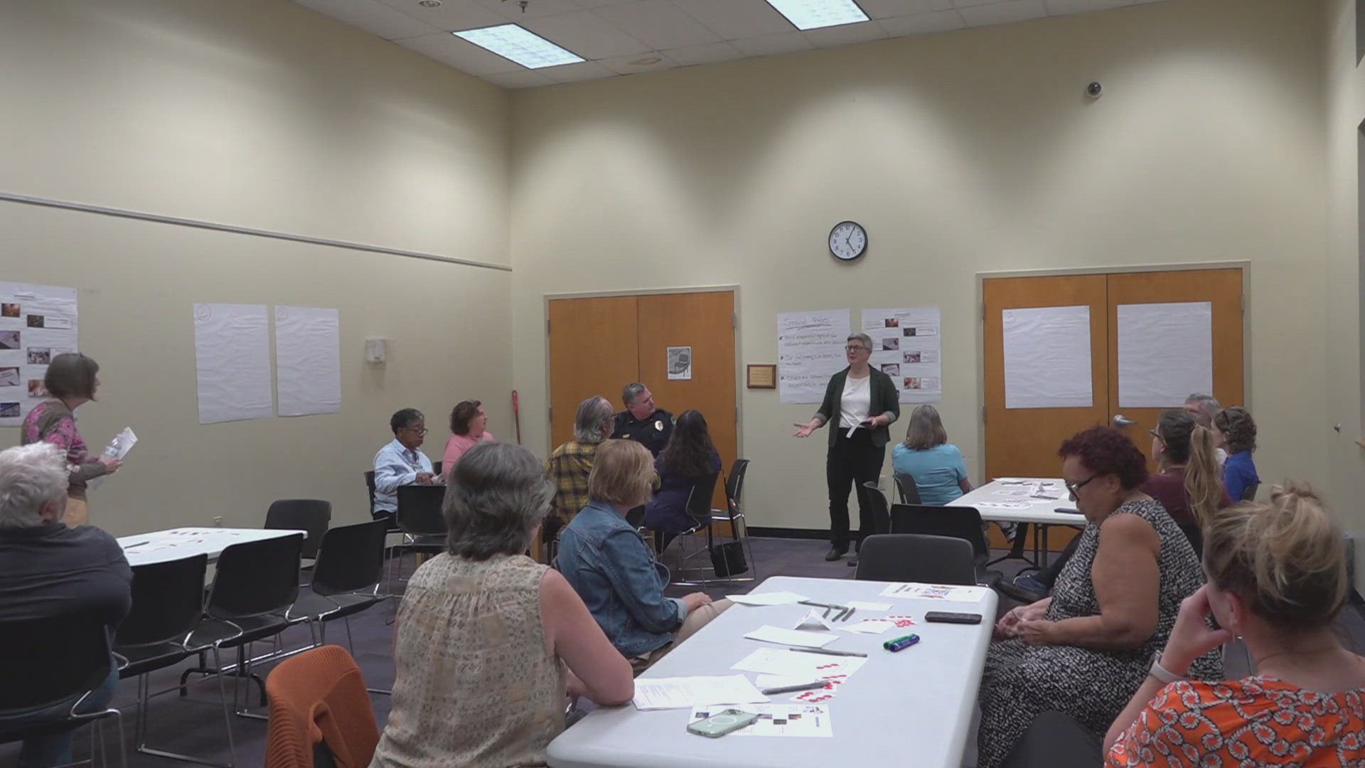 The Knoxville-Knox County Office of Housing Stability hosted the listening session at a public library in Cedar Bluff on Wednesday afternoon.