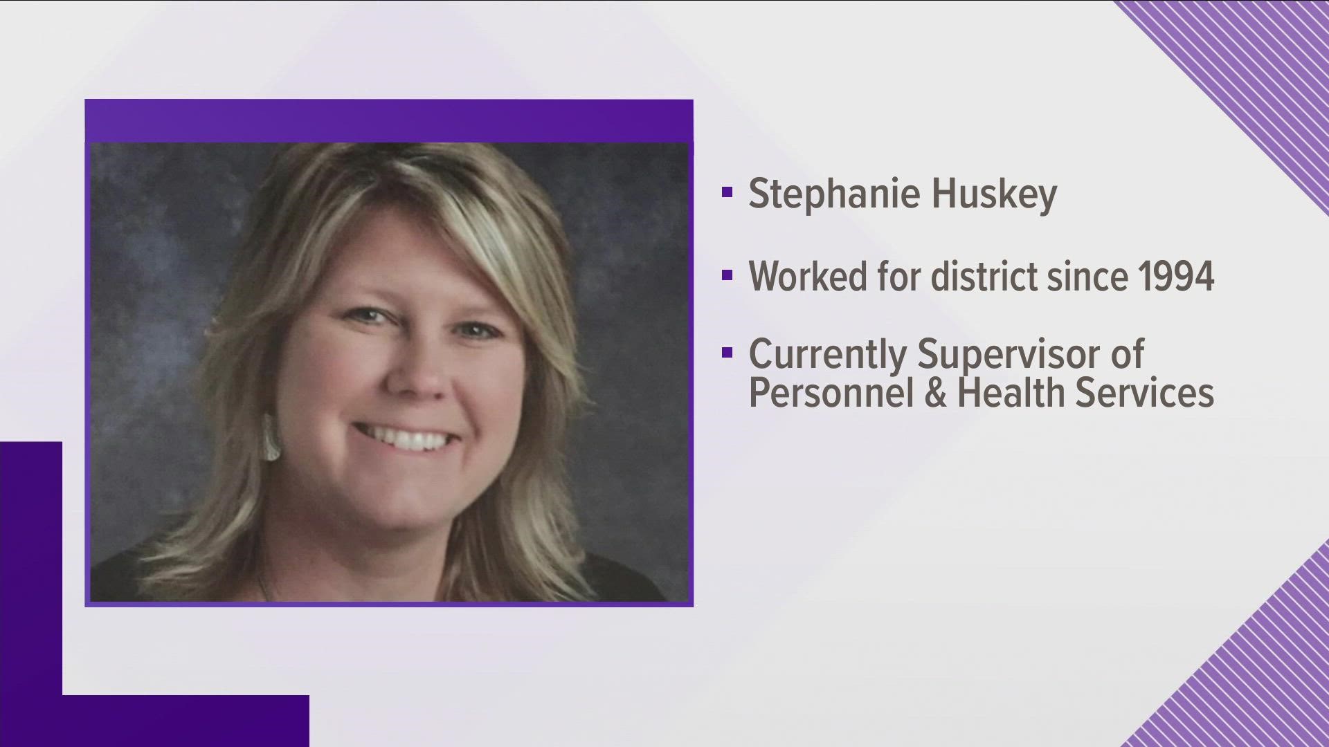 Officials said that Stephanie Huskey has been employed with Sevier County Schools since 1994, making her a 27-year veteran educator.