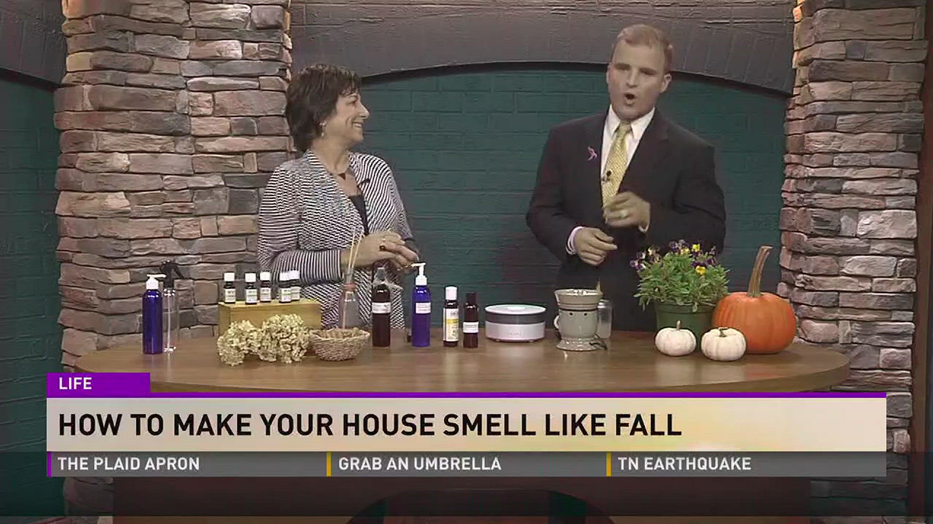 Kathy from Erin's Meadow Herb Farm shares how to use natural essential oils to make your house smell like fall.