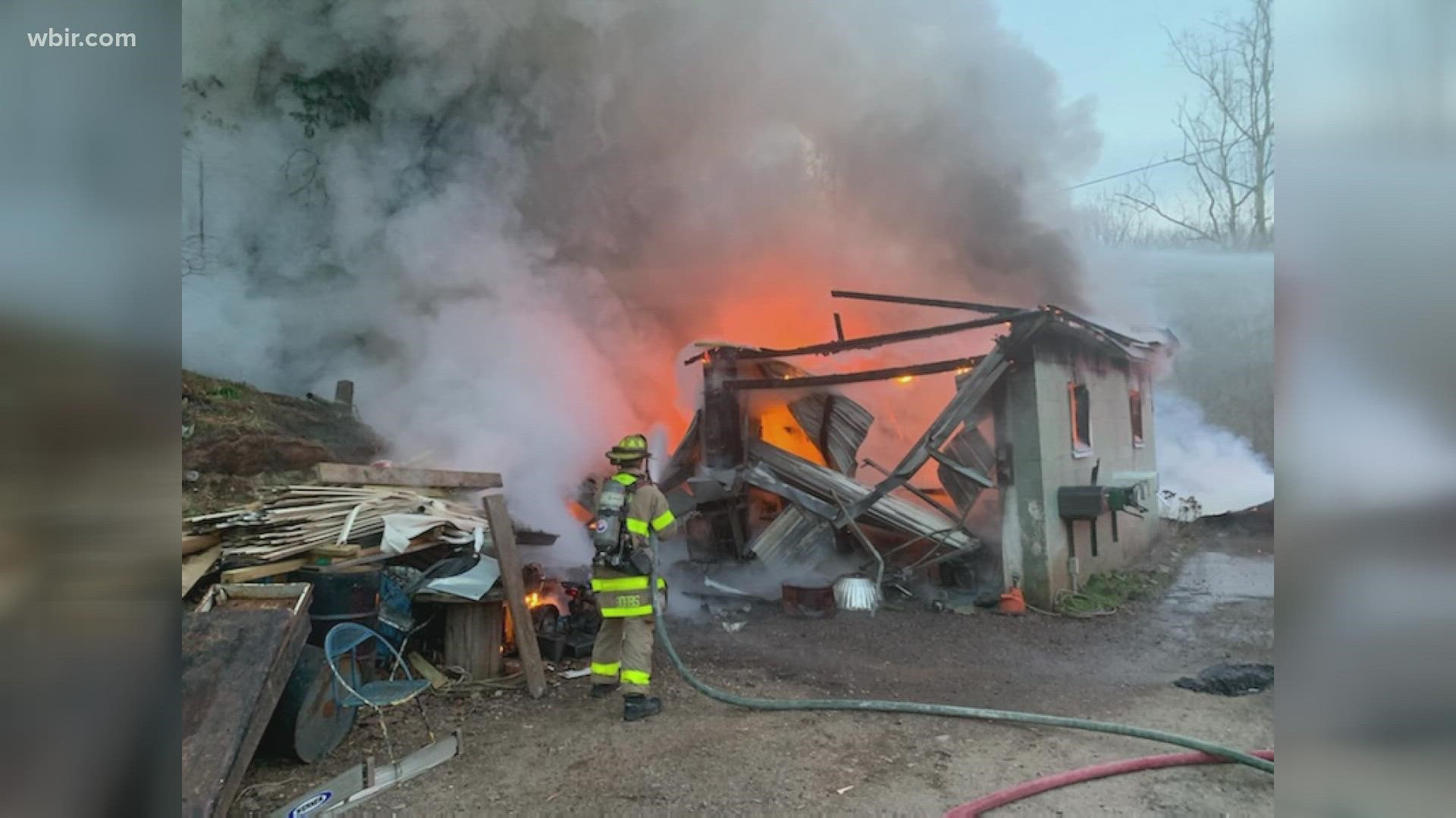 House catches fire in Pigeon no one hurt