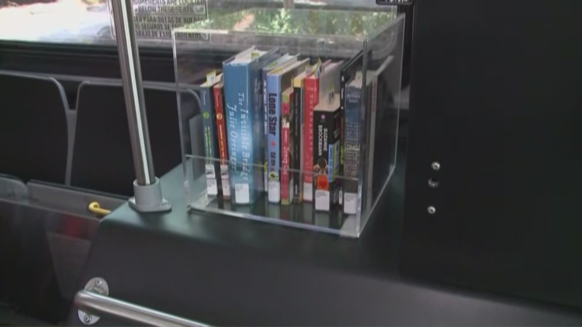 Knoxville Area Transit is partnering with the Knox County Library to offer books to commuters on their bus rides.