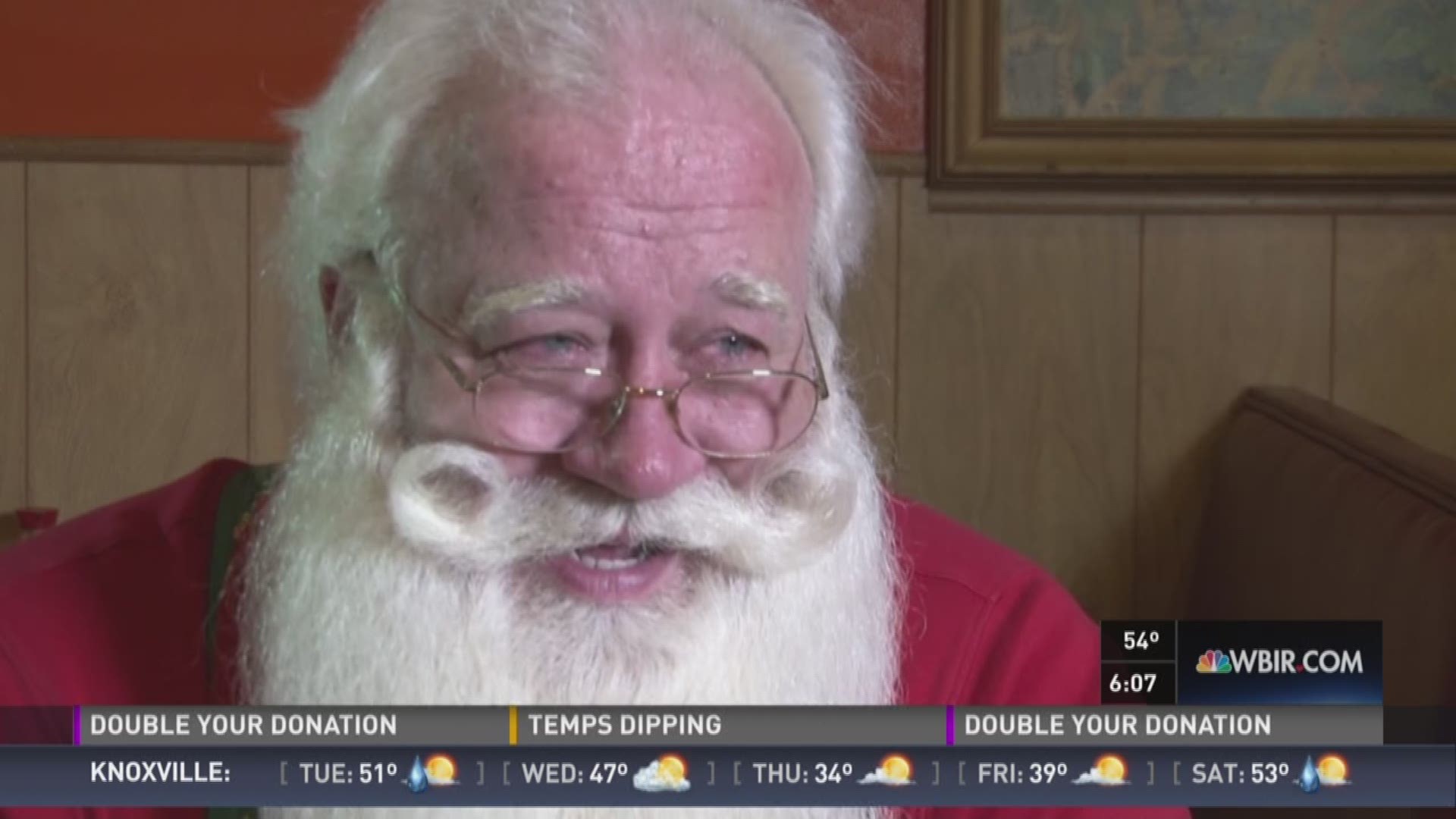 Dec. 12, 2016: Santa grants a dying East Tennessee boy's final wish for Christmas.