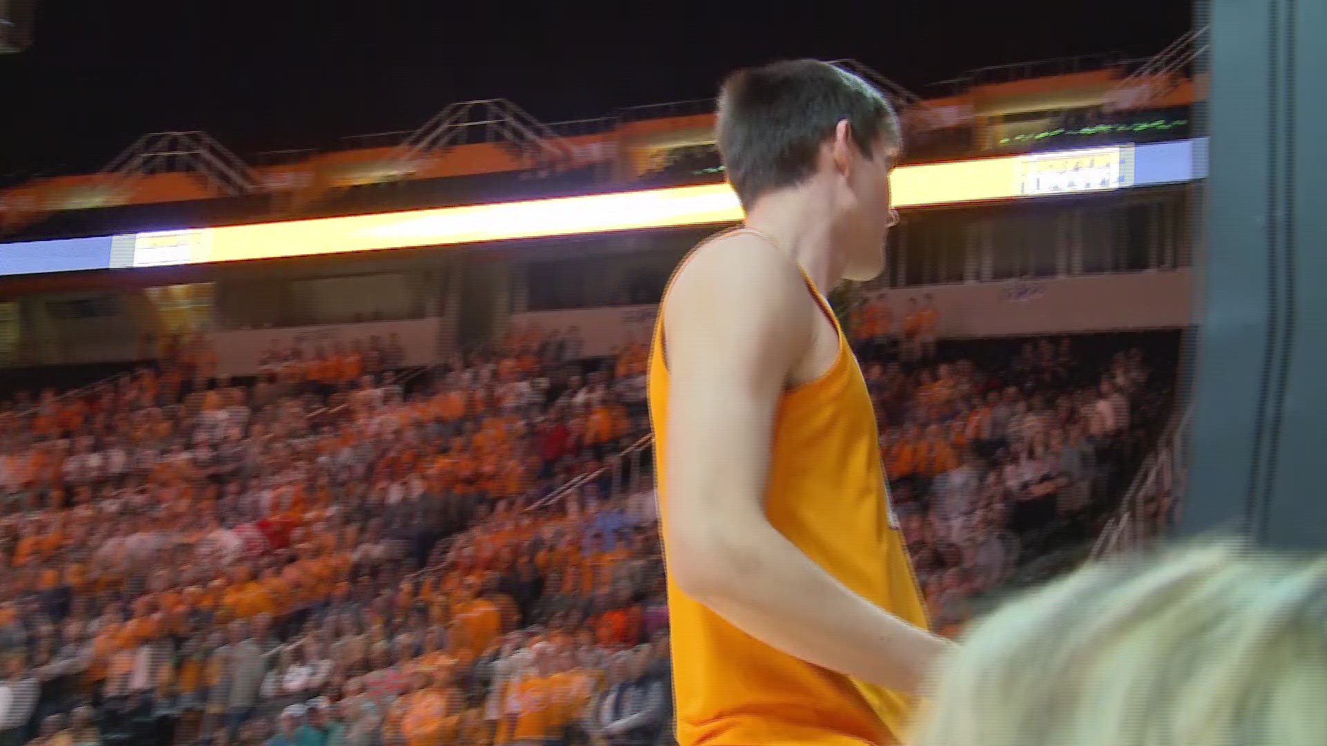 Check out this year's dunk contest at the Rocky Top Tip-Off.