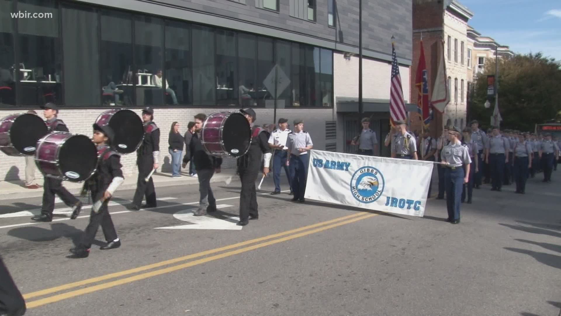 For only the third time in its almost 100 year history, Knoxville won't have a parade on Veterans Day.