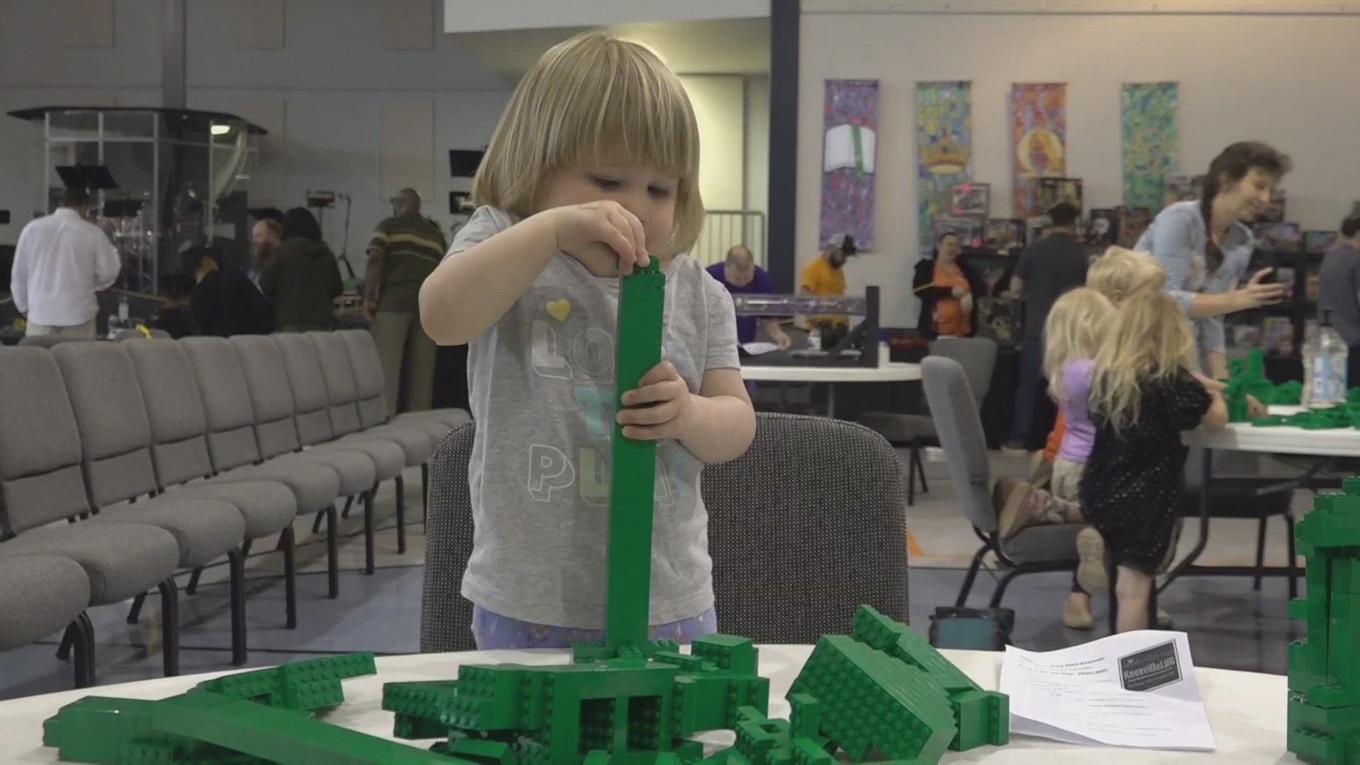 Hosted by the Knoxville Lego User Group, it's an event for all ages and skill levels as they shared their elaborate creations with the community.