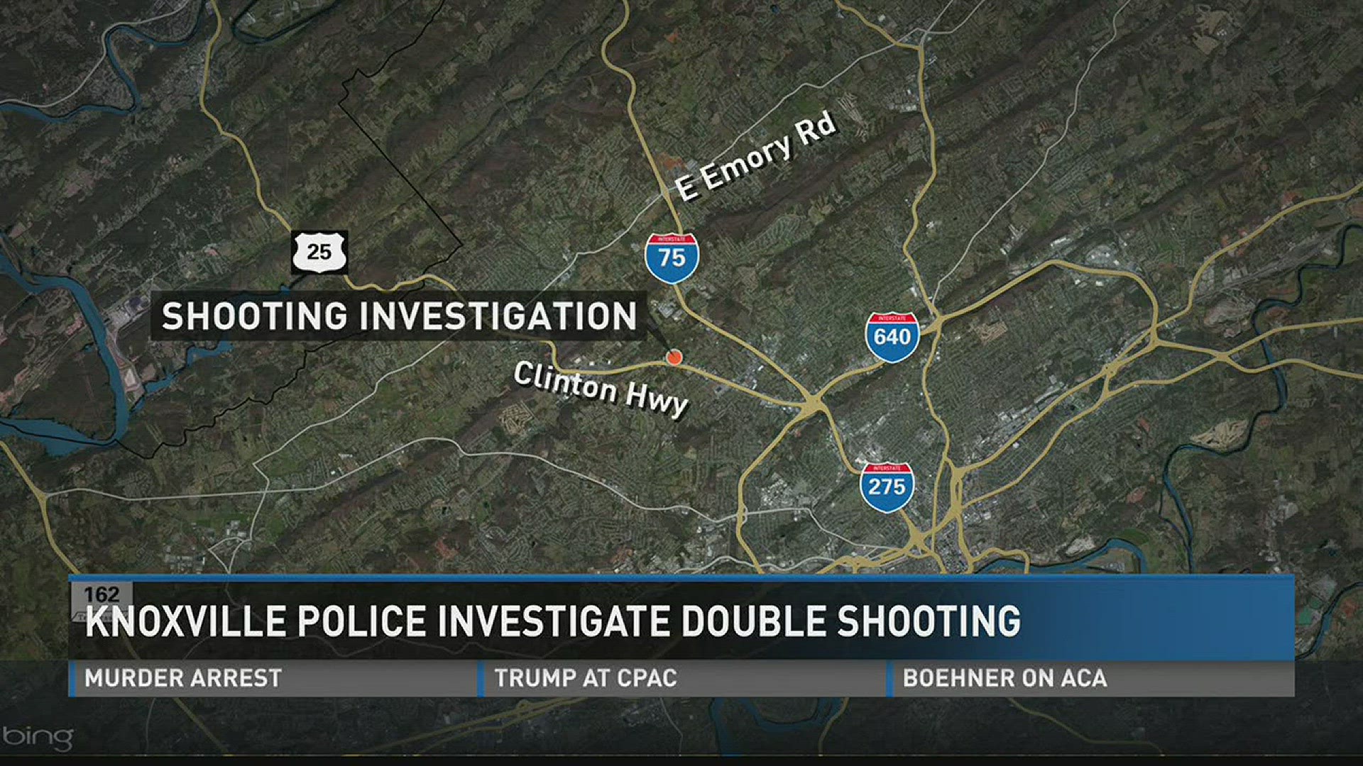 The Knoxville Police Department began to investigate a double shooting on Thursday night.